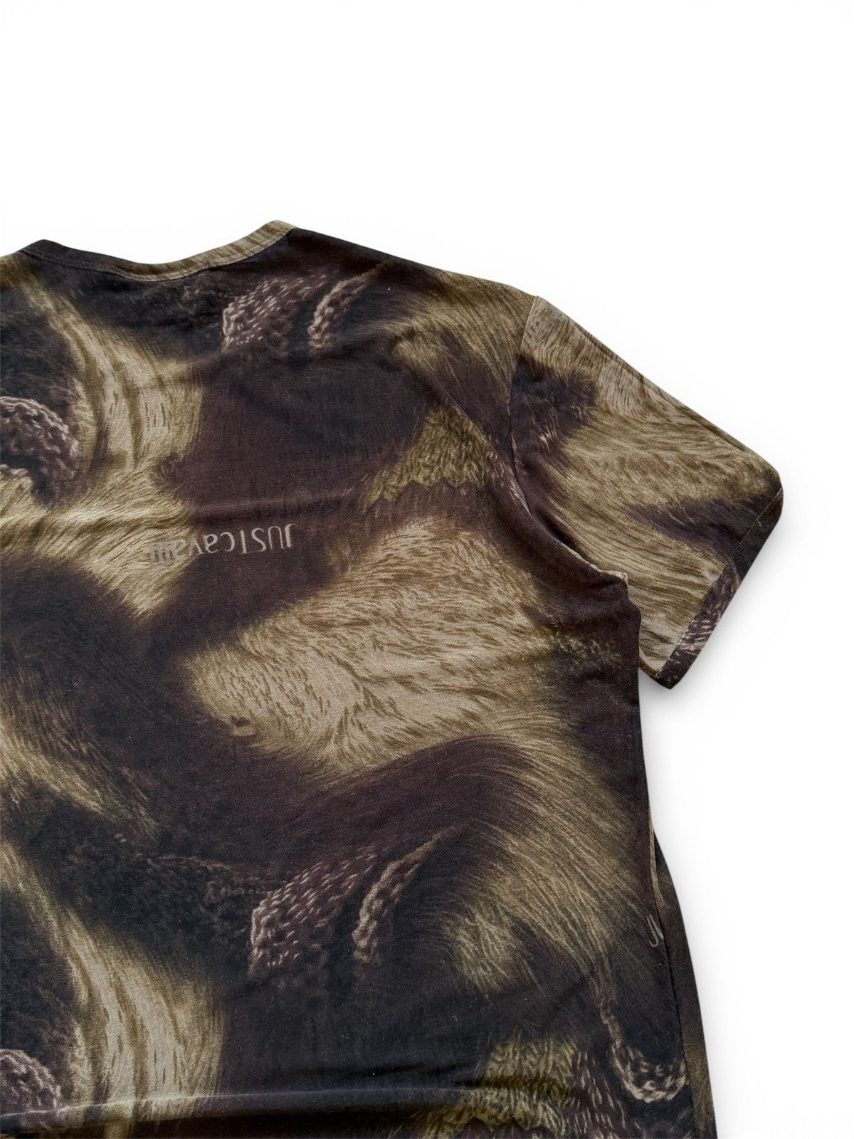 Just Cavalli Archive 2000s Cavalli All Over Print T-Shirt Size US L / EU 52-54 / 3 - 6 Thumbnail