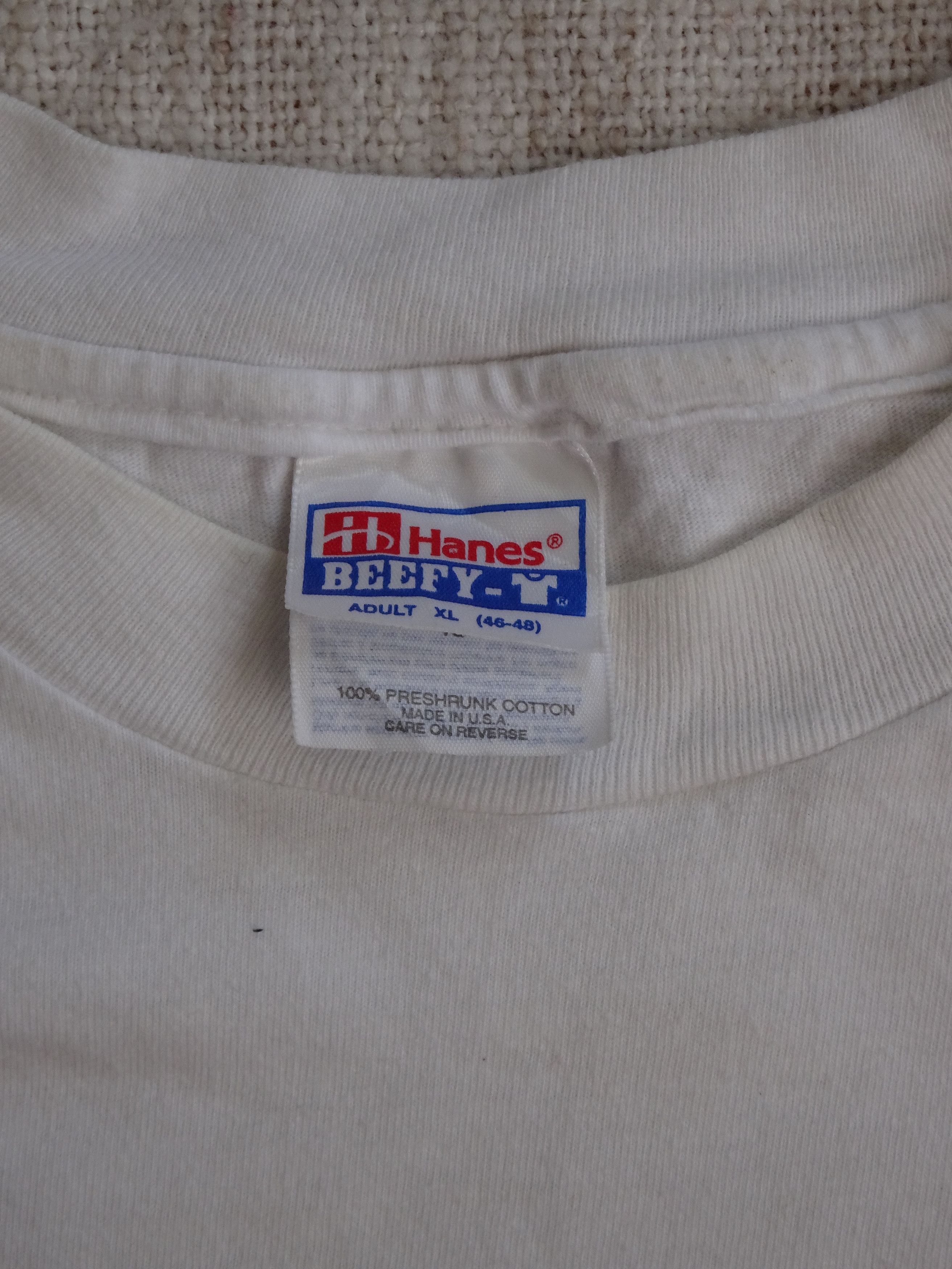 Hanes Vtg Men's 'Class 1996 Pocantino Hills' Single-Stitch T-Shirt Size US XL / EU 56 / 4 - 3 Thumbnail