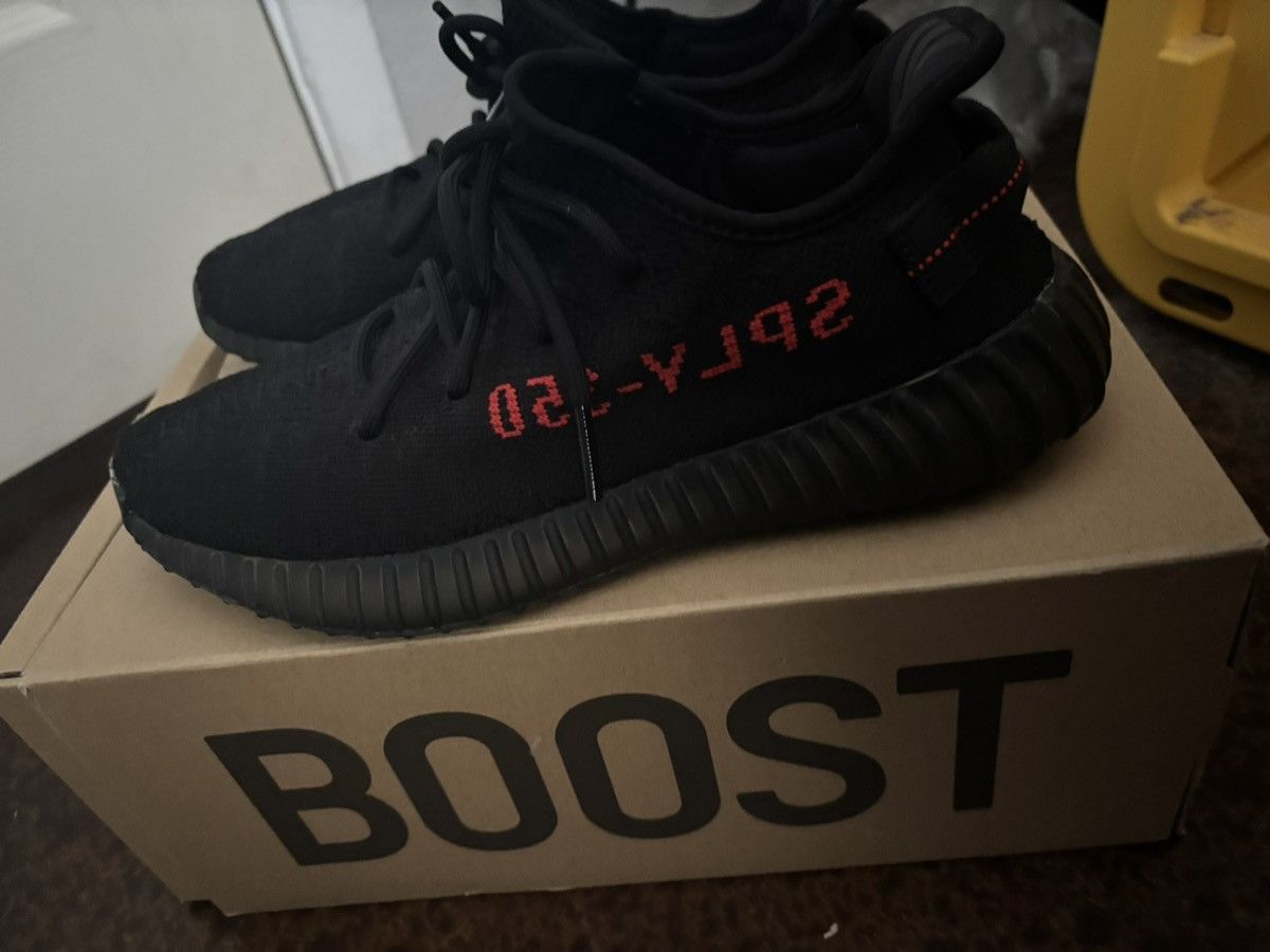 Yeezy Yeezy 350 v2 bred Size US 9 / EU 42 - 4 Thumbnail