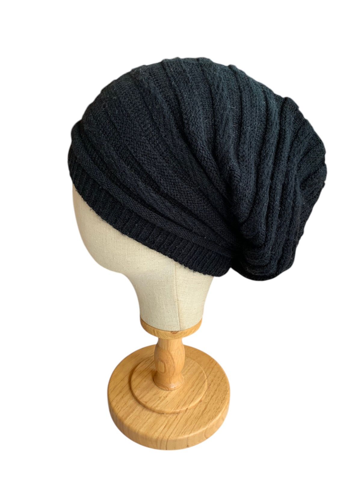 If Six Was Nine × Japanese Brand Knitted Soucy Hippies style Rare Hairy Long Beanie Hats Size ONE SIZE - 2 Thumbnail
