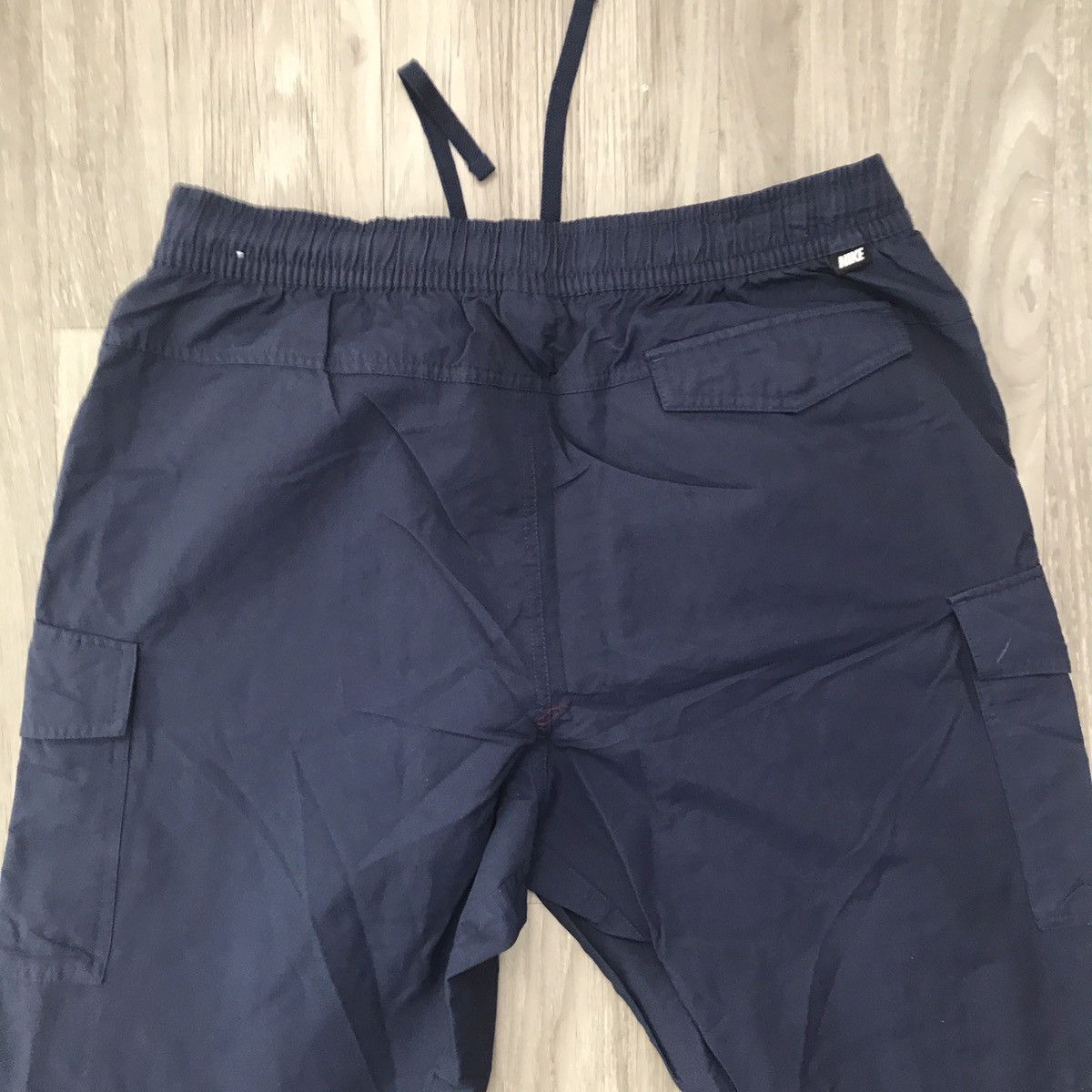 Nike Nike Cargo Twill Chino Pants Blue Mens Medium Size US 36 / EU 52 - 9 Thumbnail