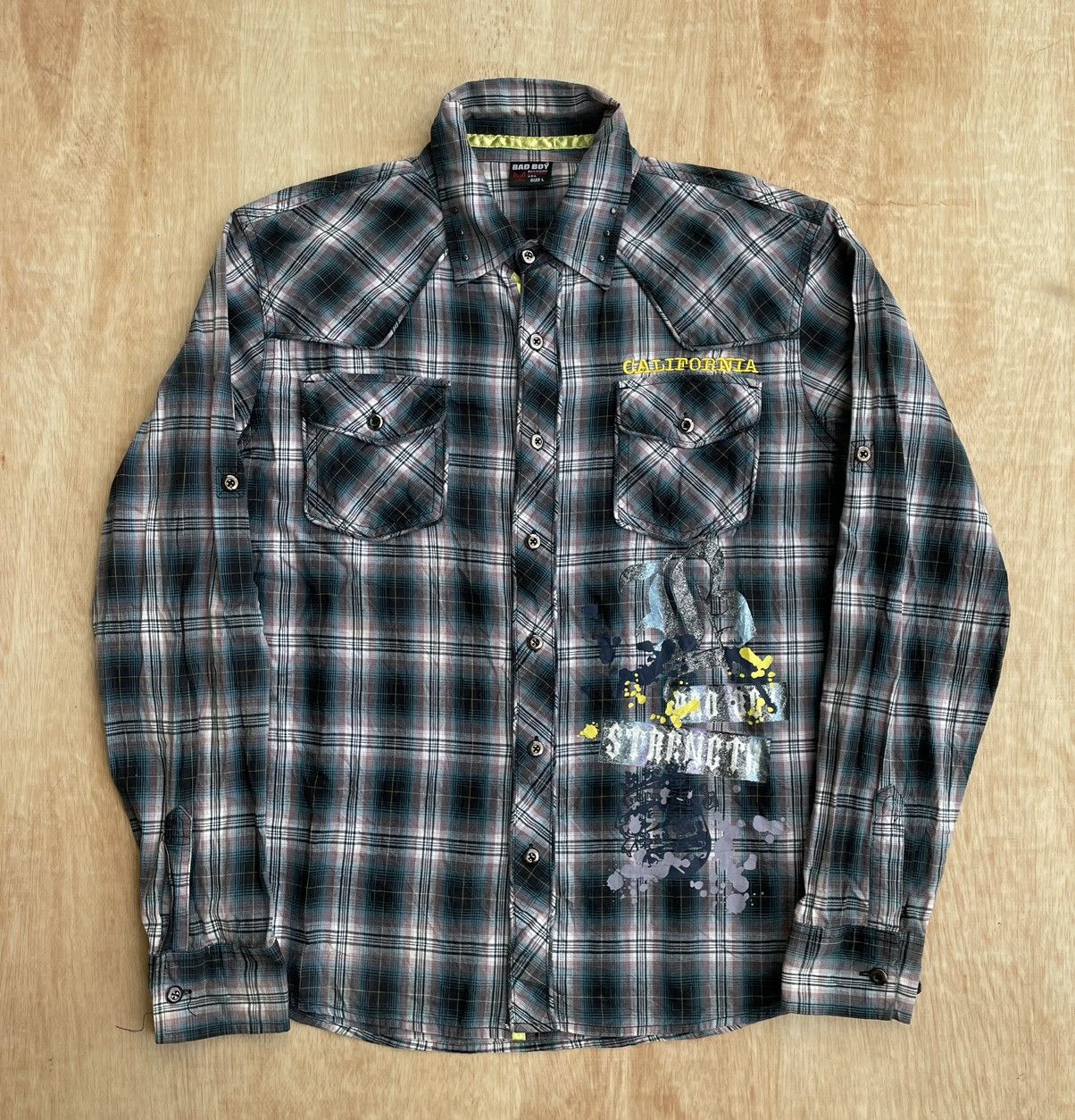 Hysteric Glamour × If Six Was Nine × Japanese Brand Y2k Bad Boy San Diego California Shirt Size US L / EU 52-54 / 3 - 1 Thumbnail
