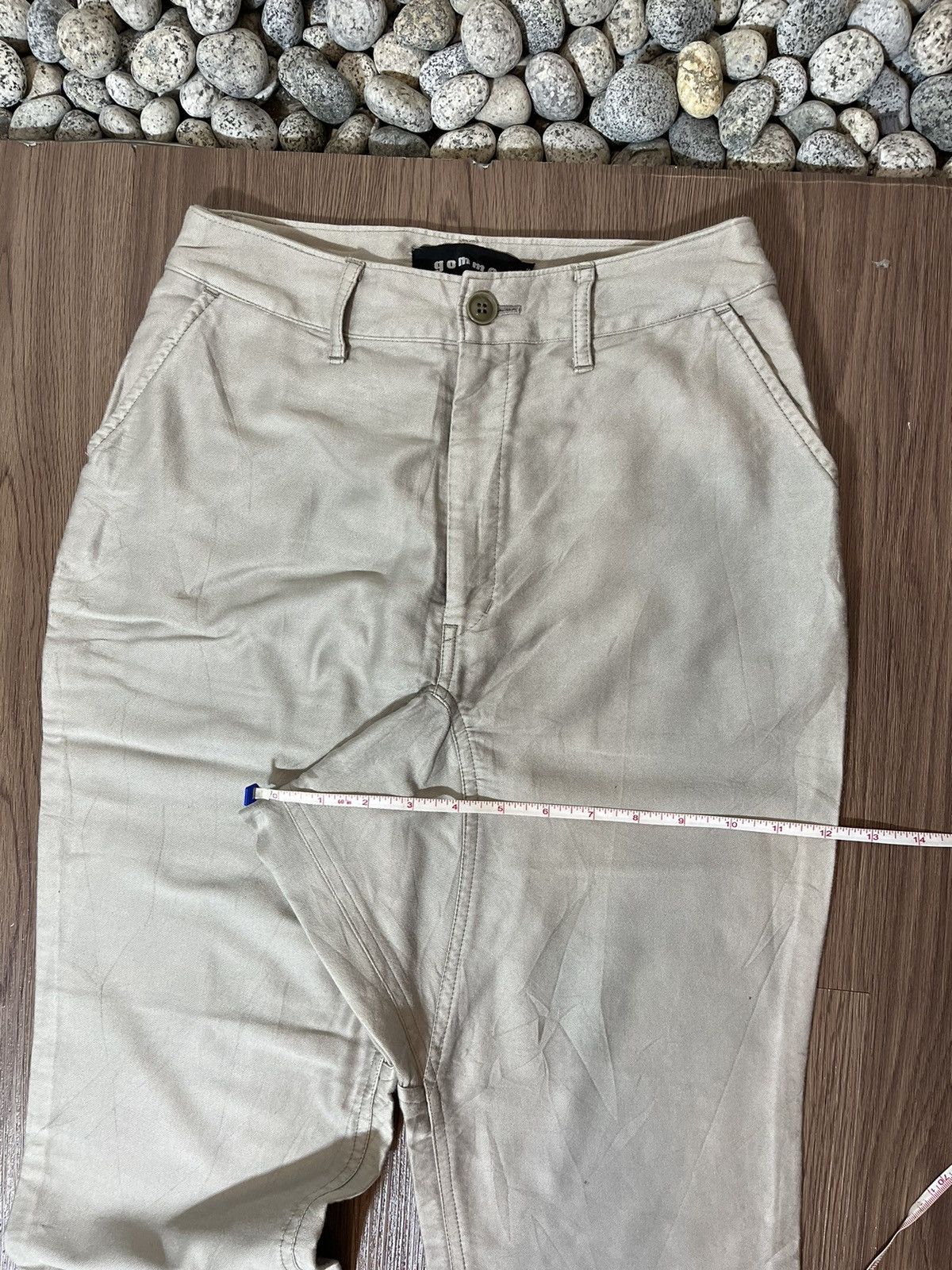 Yohji Yamamoto × gomme Gomme Ankle Pant / Hakama Drop Crotch Style Size US 27 - 15 Thumbnail