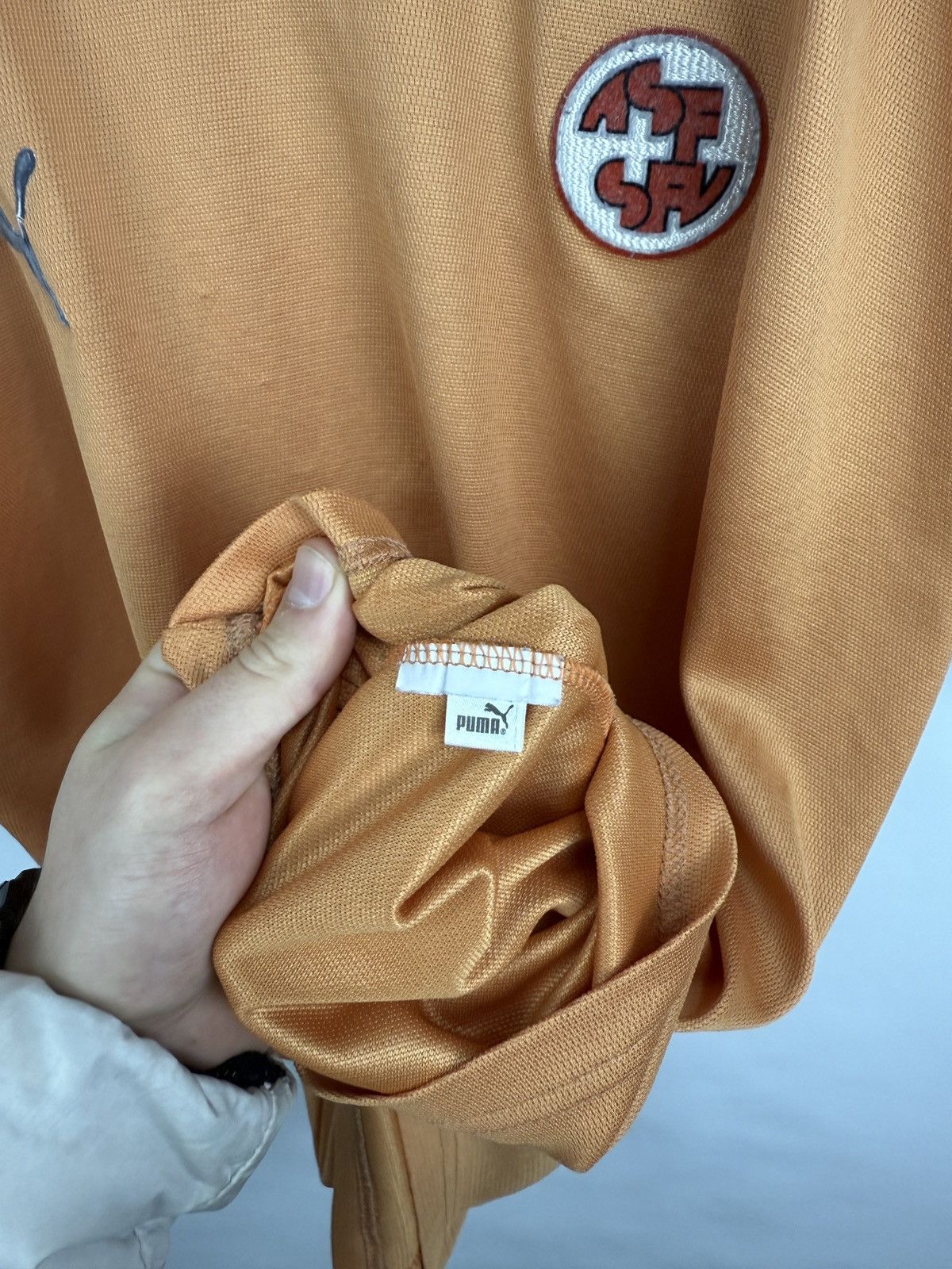 Puma 🇨🇭Vintage 90s Puma Switzerland Opel Suisse Soccer Jersey Y2K Size US M / EU 48-50 / 2 - 8 Thumbnail