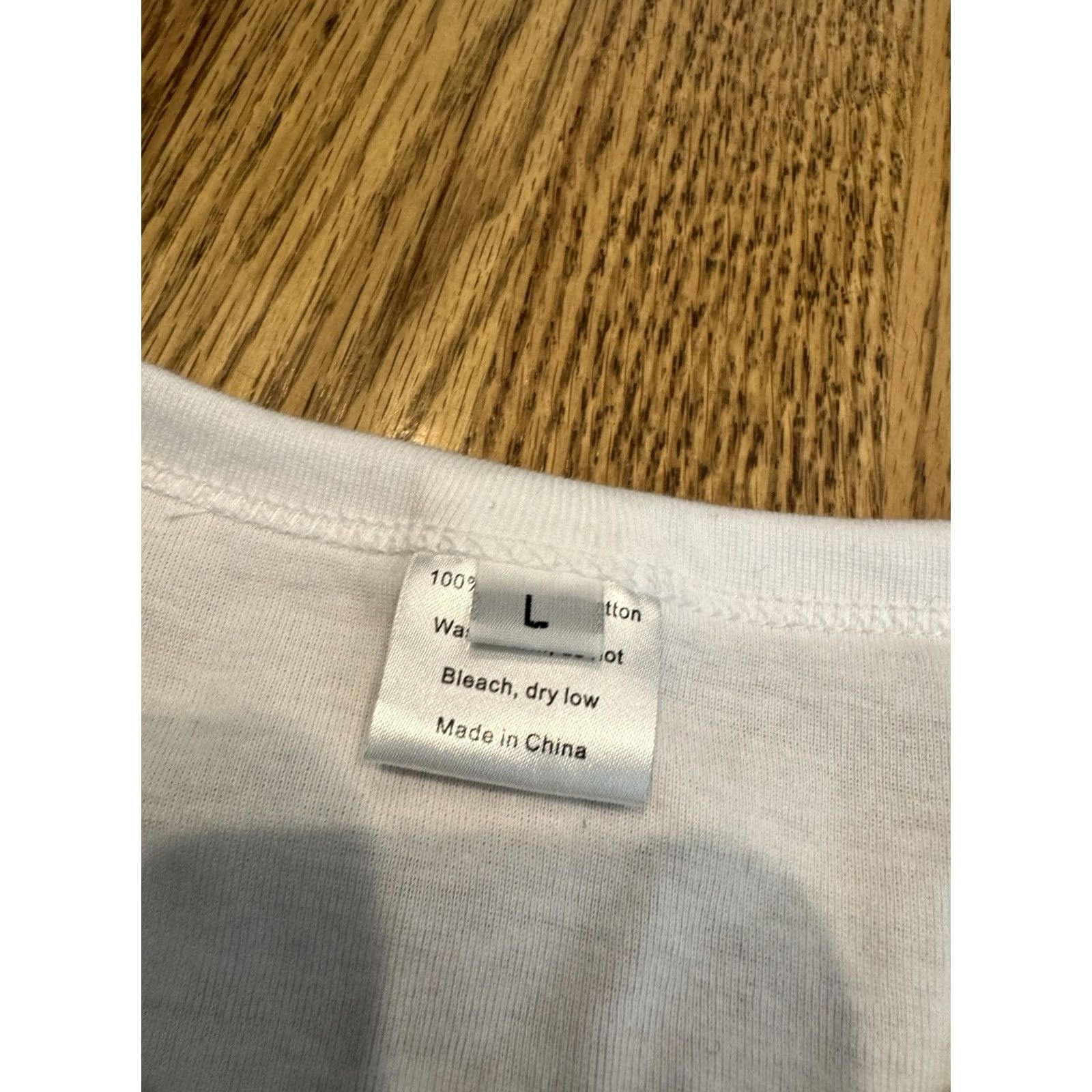 Vintage VINTAGE BOTOX T-Shirt Women L White Rhinestone Embellished Short Sleeve 100% Cotton Ladies Shirt L Women Mens? Size L / US 10 / IT 46 - 4 Thumbnail