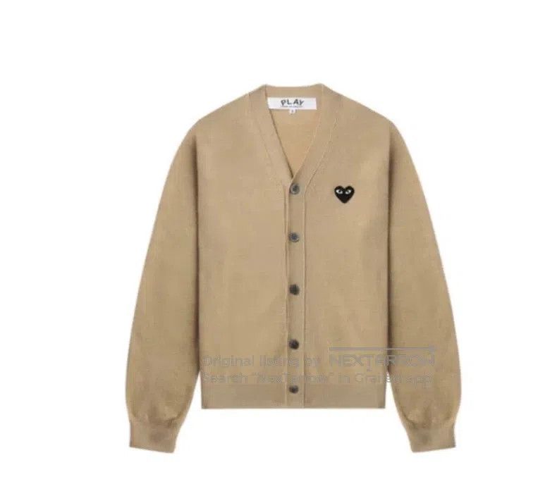 Comme des Garcons Comme Des Garcons V-neck cardigan sweater for men, size S, Size US S / EU 44-46 / 1 - 1 Thumbnail