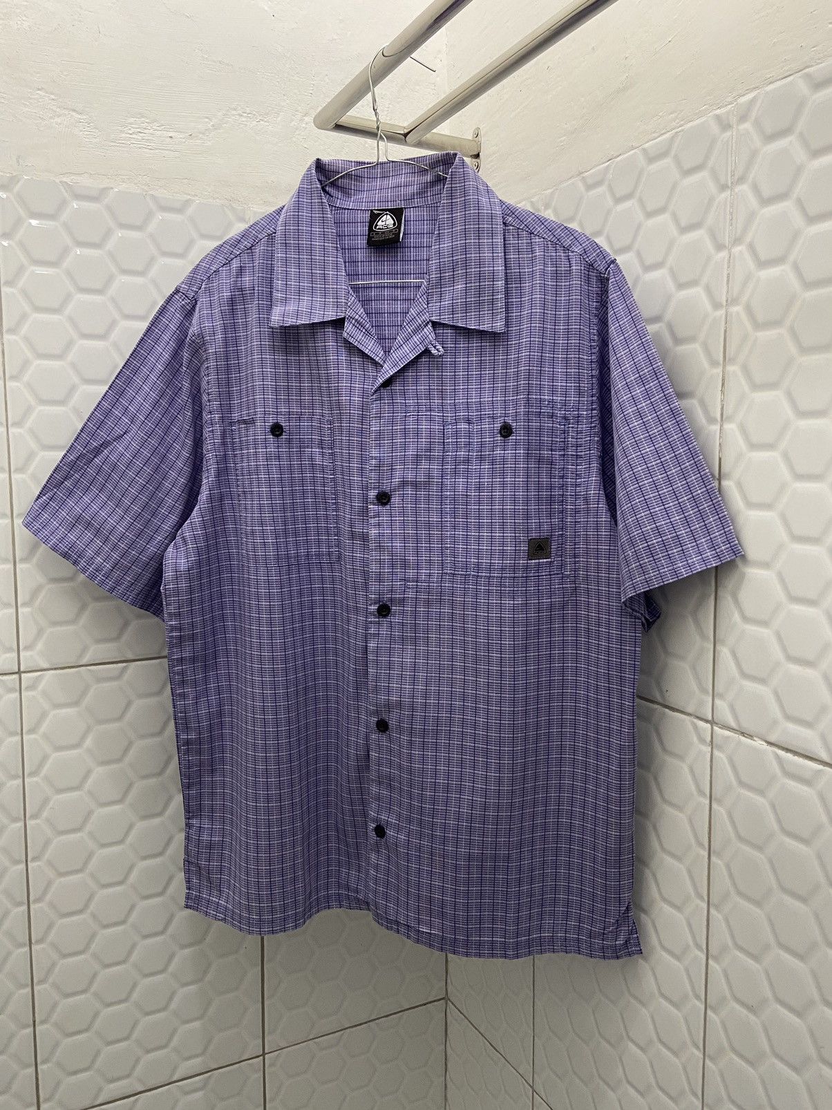 Nike ACG Nike ACG Plaid Open Collar Shirt Size US M / EU 48-50 / 2 - 3 Thumbnail