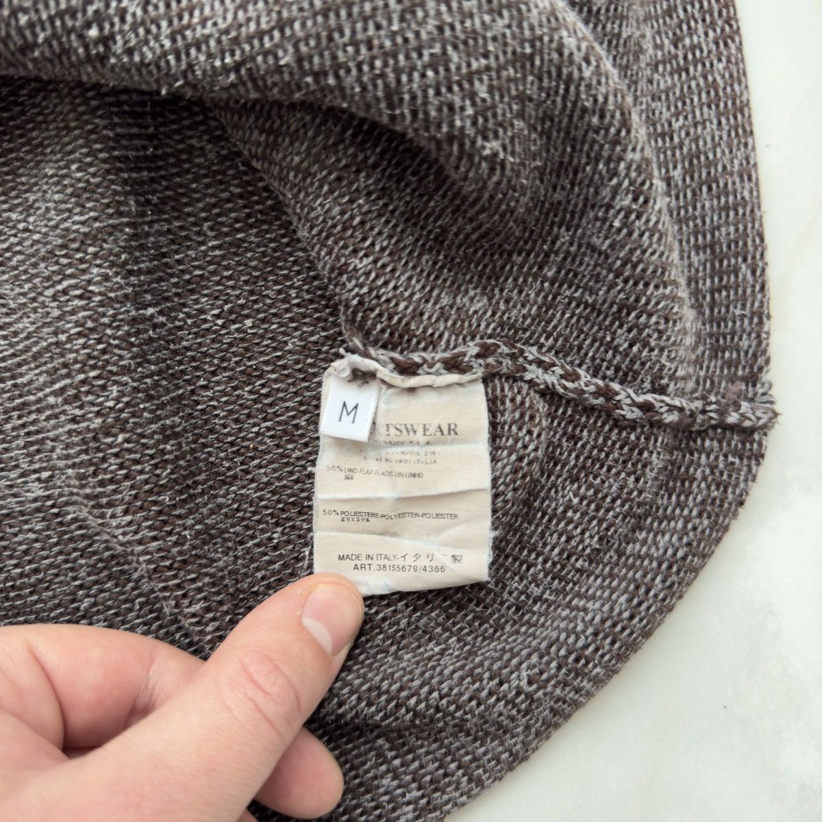 Stone Island × Vintage Vintage Stone Island knitted sweater Size US M / EU 48-50 / 2 - 11 Thumbnail