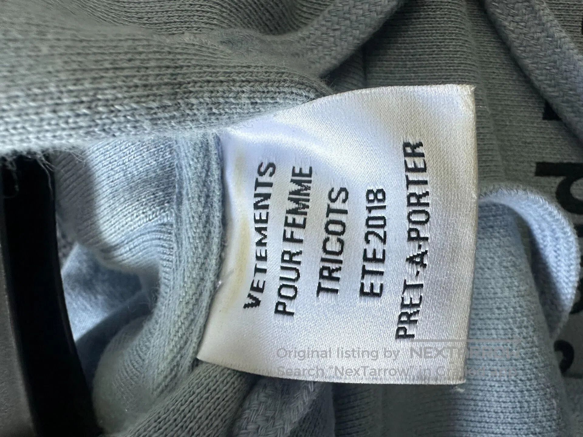 Vetements Vetements Blue Unicorn Unisex Sweater. Size XS / US 0-2 / IT 36-38 - 3 Thumbnail