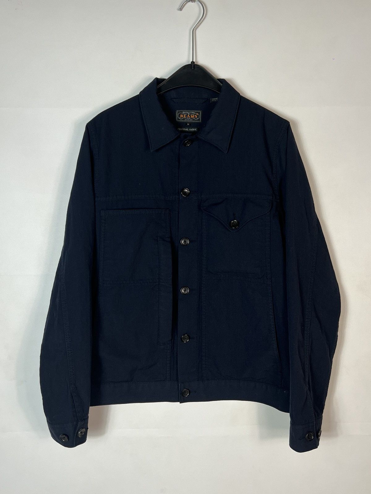 Engineered Garments Beams Plus Wool Cordura Utility Trucker jacket 