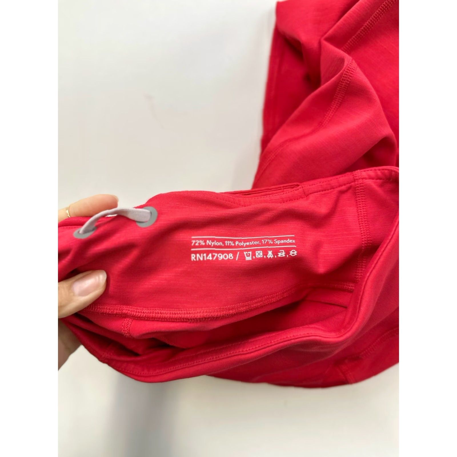 Outdoor Voices Outdoor Voices Leggings Women XS Red Activewear Compression Leggings Fitness Hiking Mens Women Girl? Size 26" / US 2 / IT 38 - 5 Thumbnail