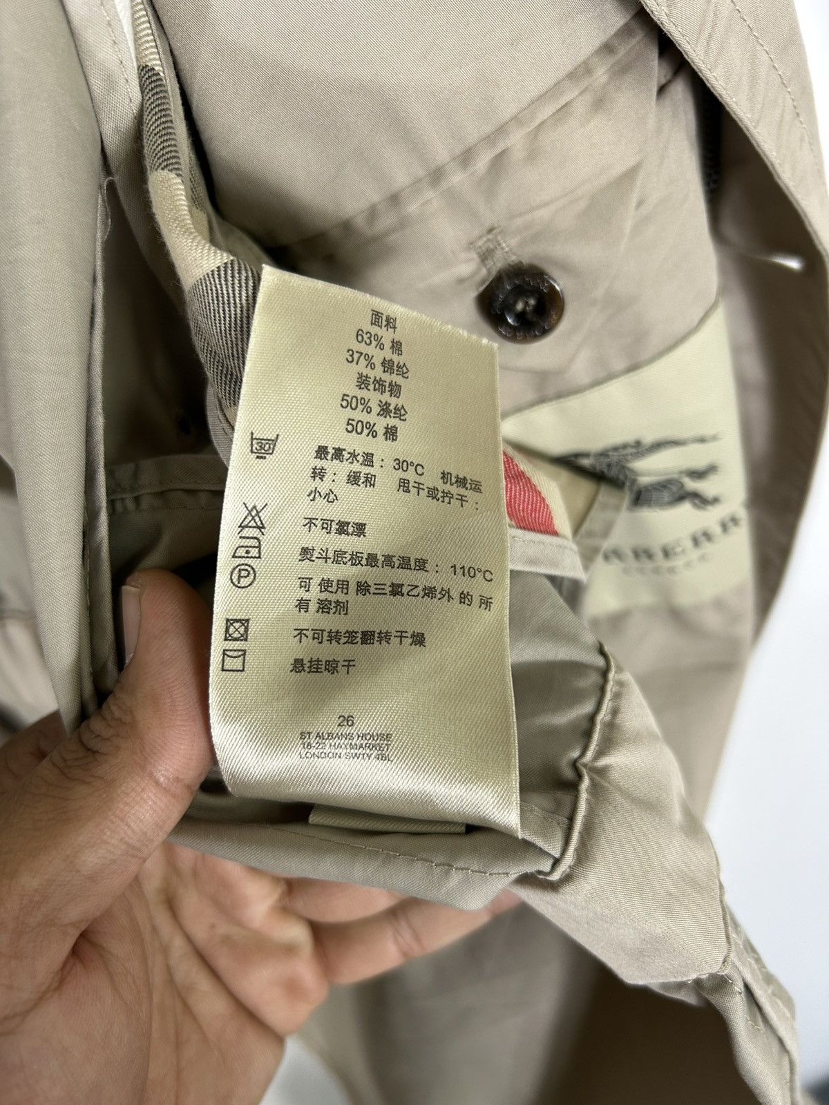 Burberry 🔥Burberry London Nova Check Zipper Jacket Size US L / EU 52-54 / 3 - 14 Thumbnail