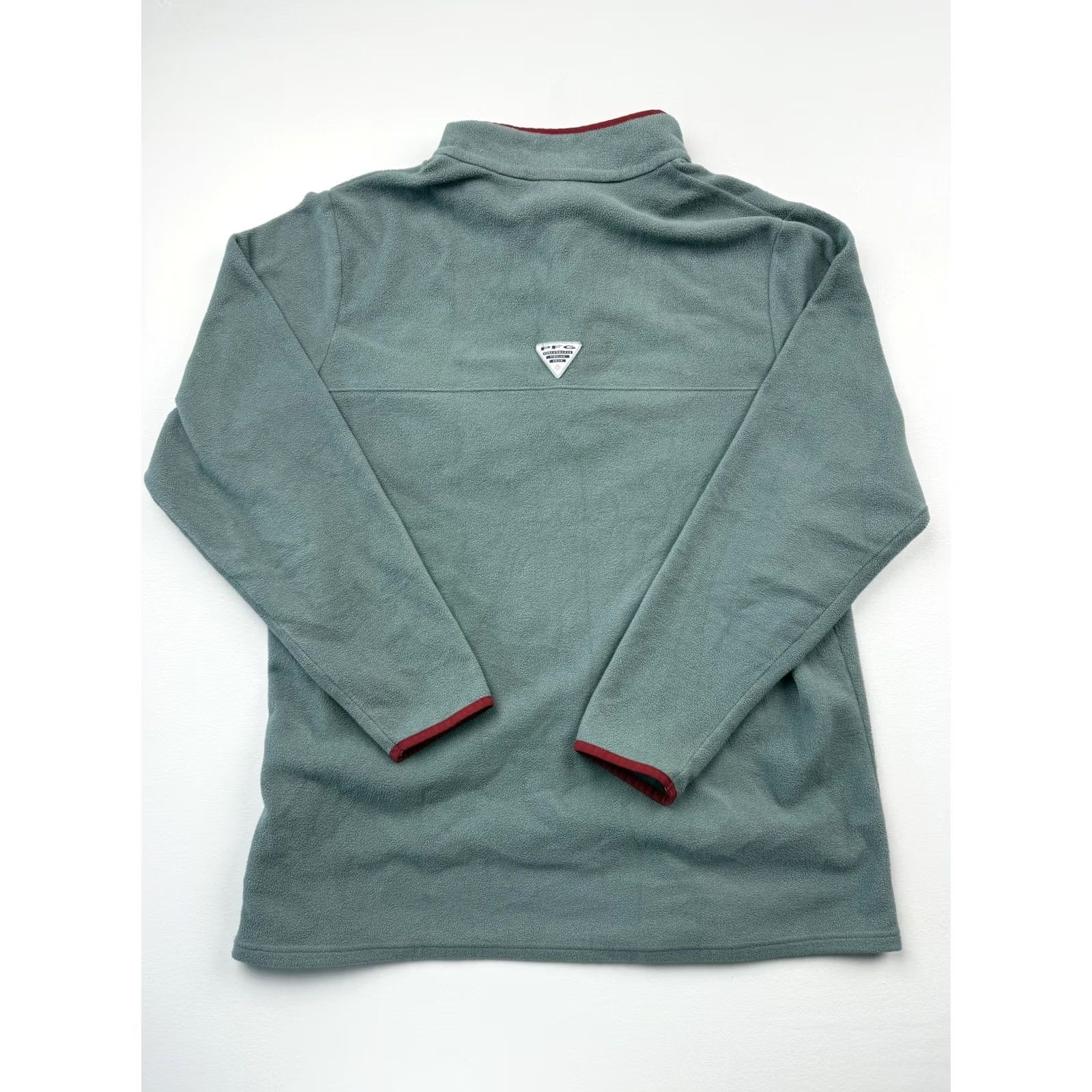 Vintage Columbia Mens XL Fleece Pullover Fishing Top Outdoor - Green Size US XL / EU 56 / 4 - 2 Thumbnail