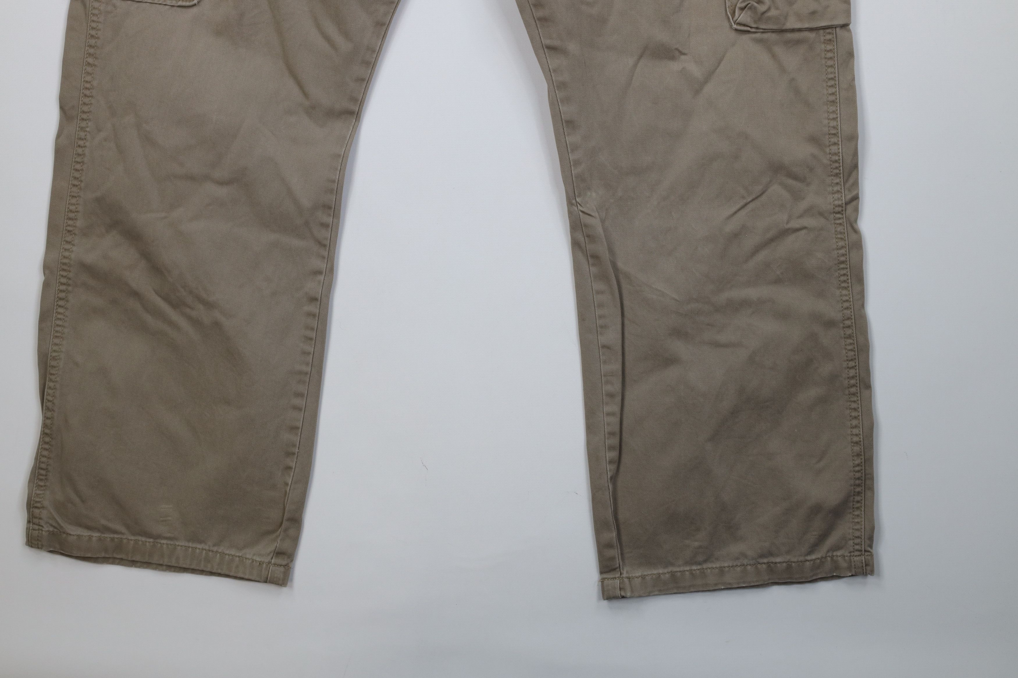Wrangler Vintage Y2K Wrangler Wide Leg Cargo Pants Trousers Khaki Size US 38 / EU 54 - 5 Thumbnail