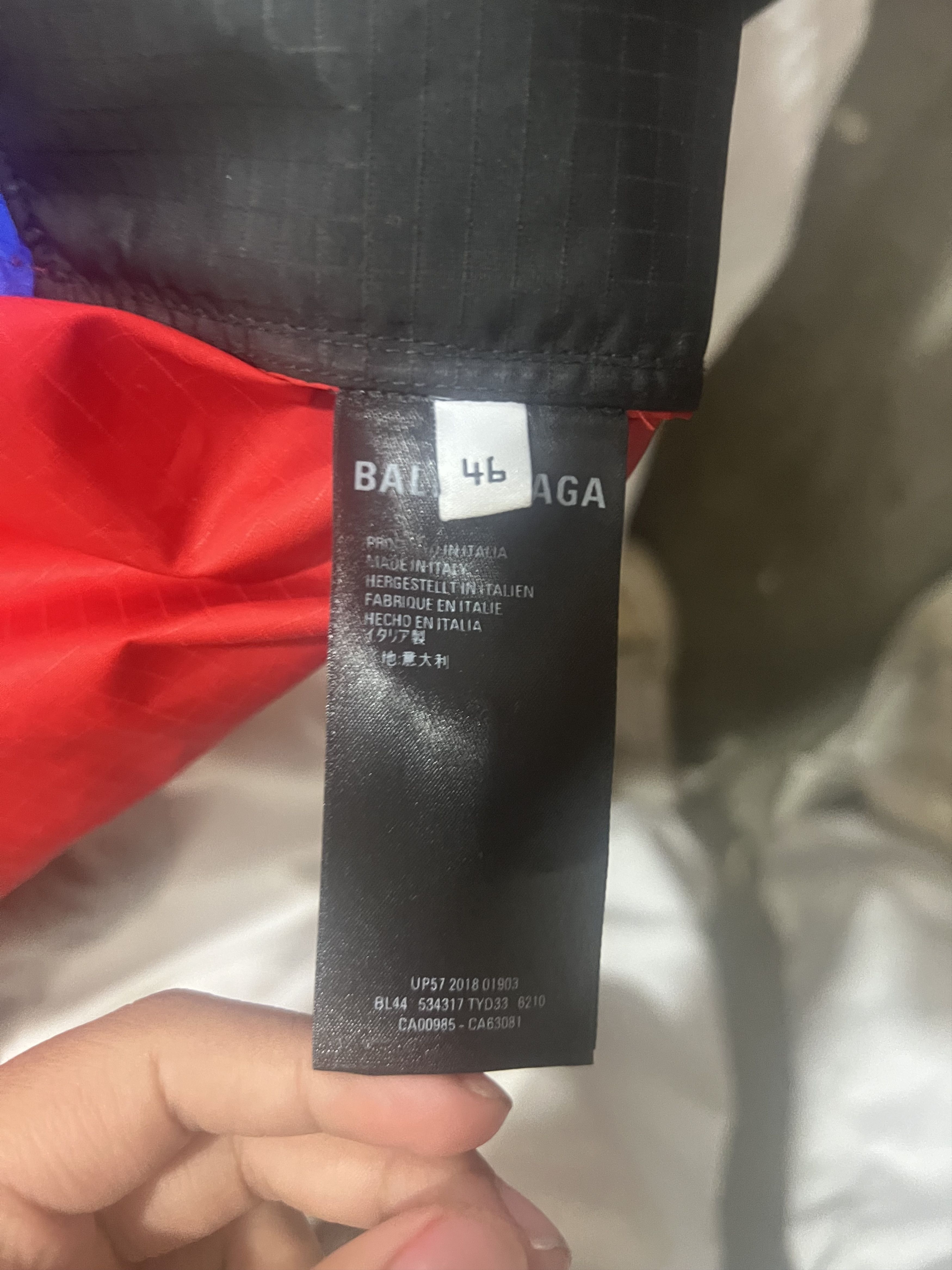 Balenciaga Balenciaga Tricolor Logo Track Jacket - Oversized Fit Size US S / EU 44-46 / 1 - 7 Thumbnail