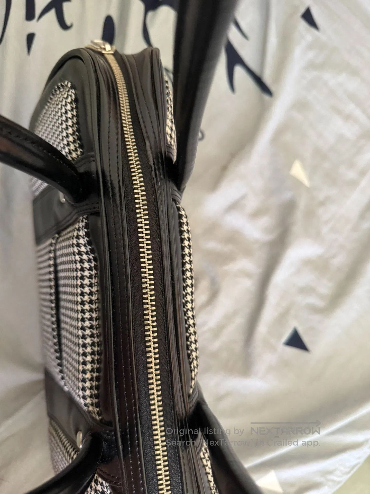 CDG by Comme des Garcons CDG Houndstooth Underarm Shoulder Bag. Size ONE SIZE - 4 Thumbnail
