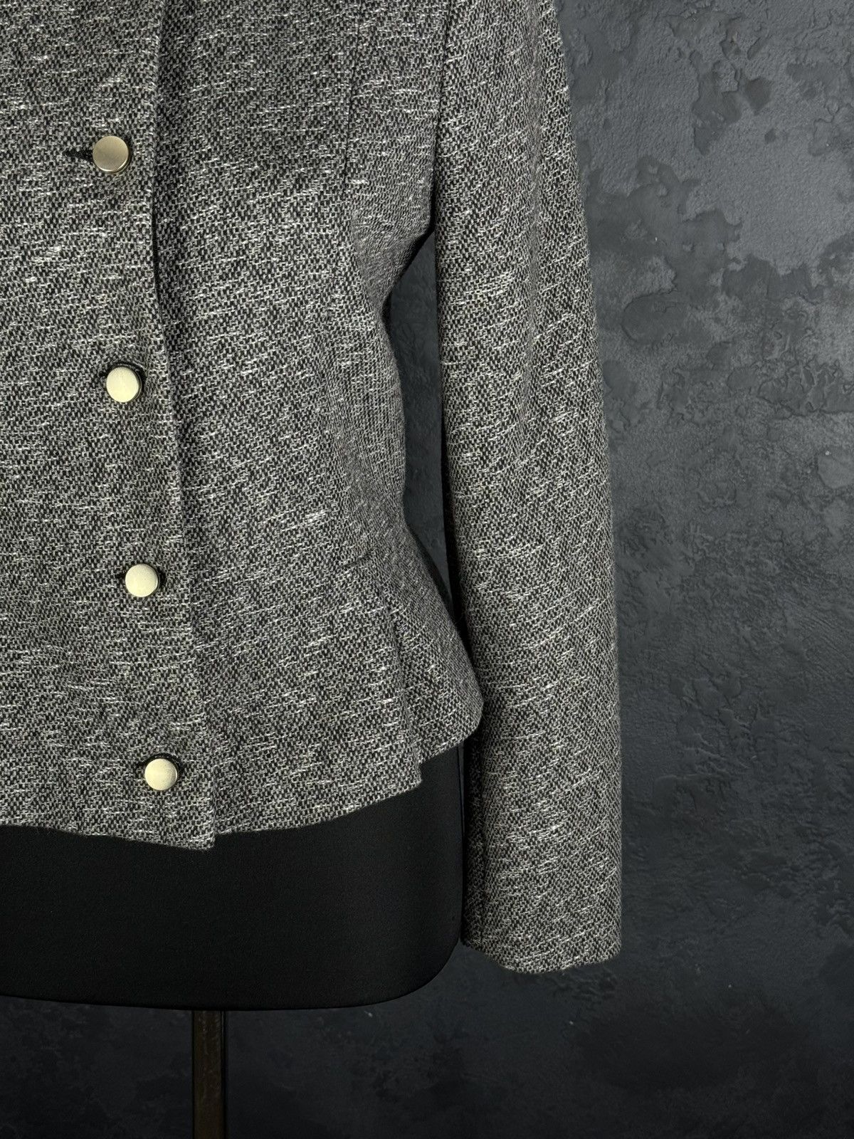 Armani Collezioni Armani Jeans Giorgio Wool Blend Blazer Vintage Womens 44 Size M / US 6-8 / IT 42-44 - 5 Thumbnail