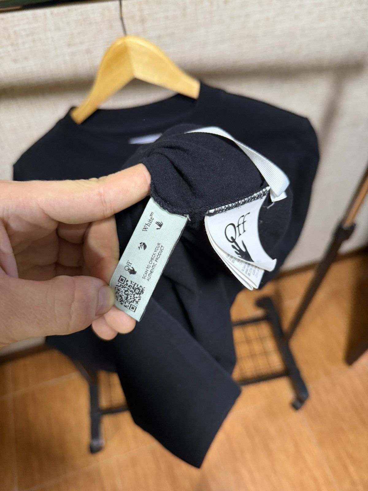 Off-White OFF WHITE CUT HERE T-SHIRT Size US S / EU 44-46 / 1 - 6 Thumbnail