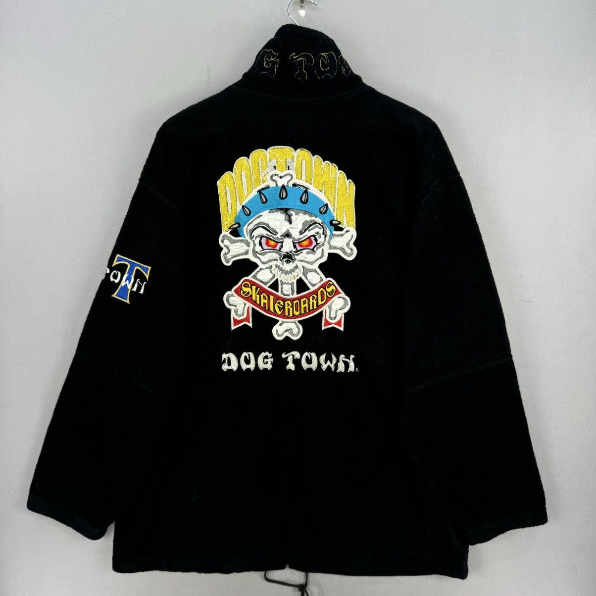 Dogtown Dogtown Fleece Jacket - Skull Embroidery Back Size US XL / EU 56 / 4 - 4 Thumbnail