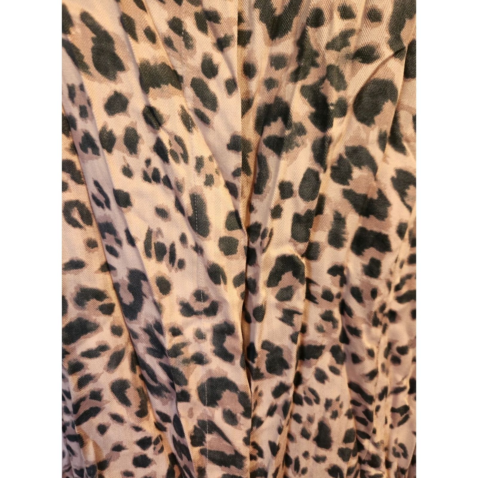 Liz Claiborne Liz Claiborne Woman Pink Leopard Print Long Sleeve Top Shirt 3X Size XXL / US 16-18 / IT 52-54 - 3 Thumbnail