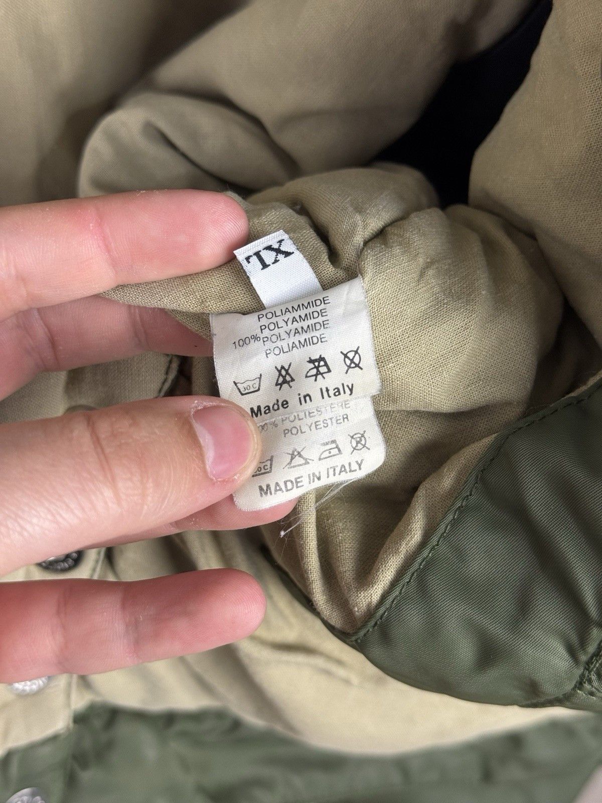 Diesel × Vintage Diesel State Guard Military Bomber Jacket Made In Italy Size US XL / EU 56 / 4 - 12 Thumbnail