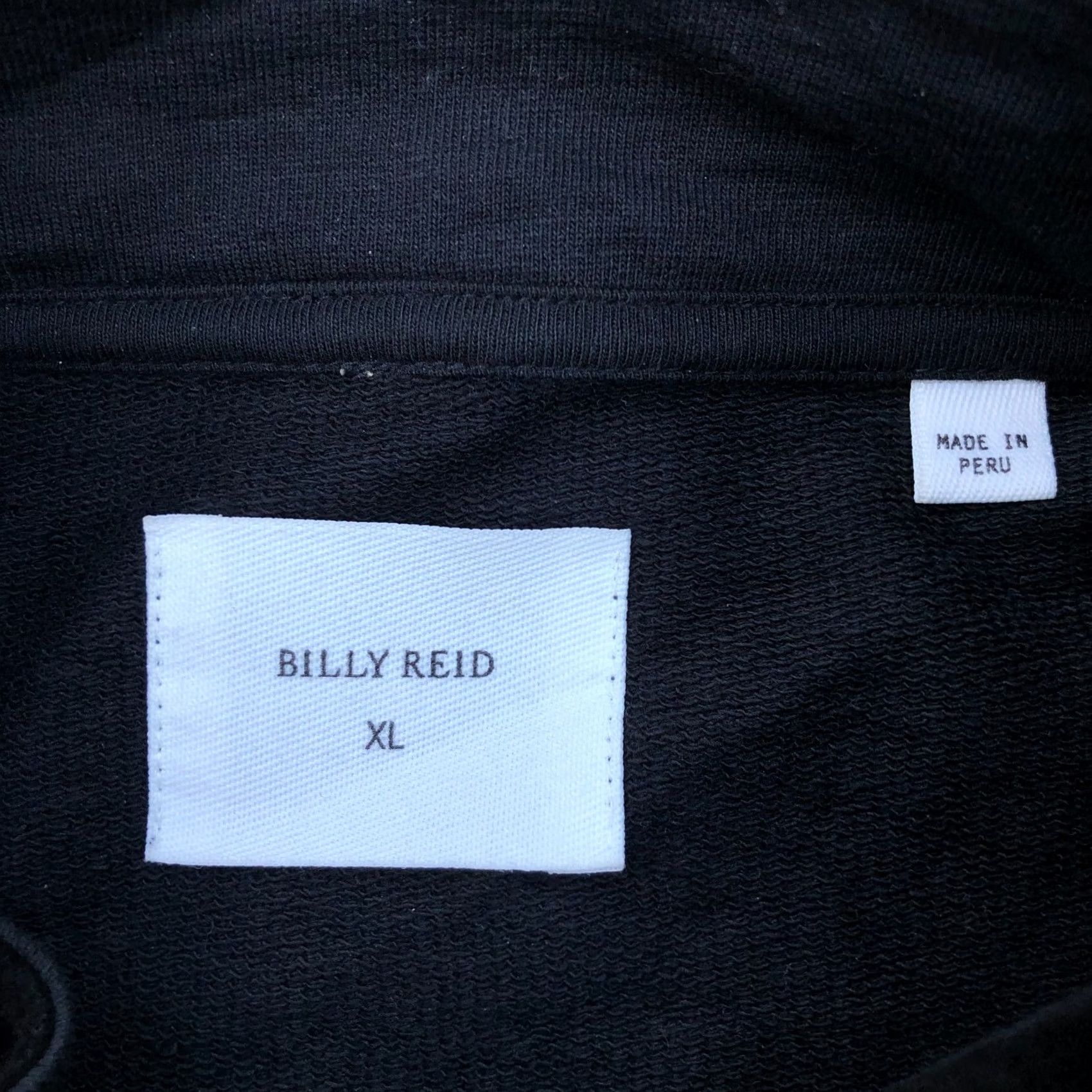Billy Reid BILLY REID Full Zip Sweater Jacket Men's XL Black Leather Trim Premium Size US XL / EU 56 / 4 - 4 Thumbnail