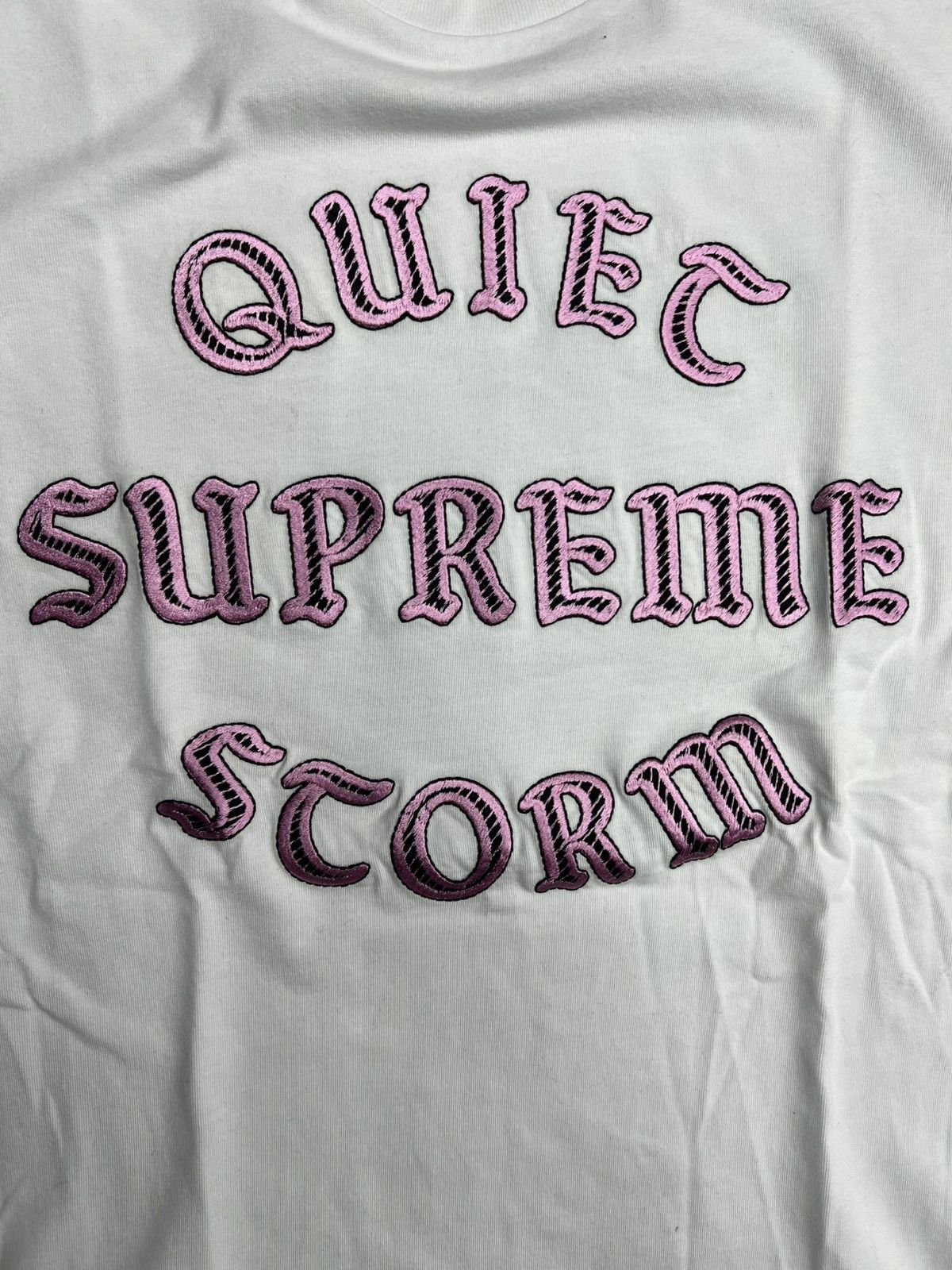 Supreme Supreme Quiet Storm T-Shirt Size US S / EU 44-46 / 1 - 2 Thumbnail