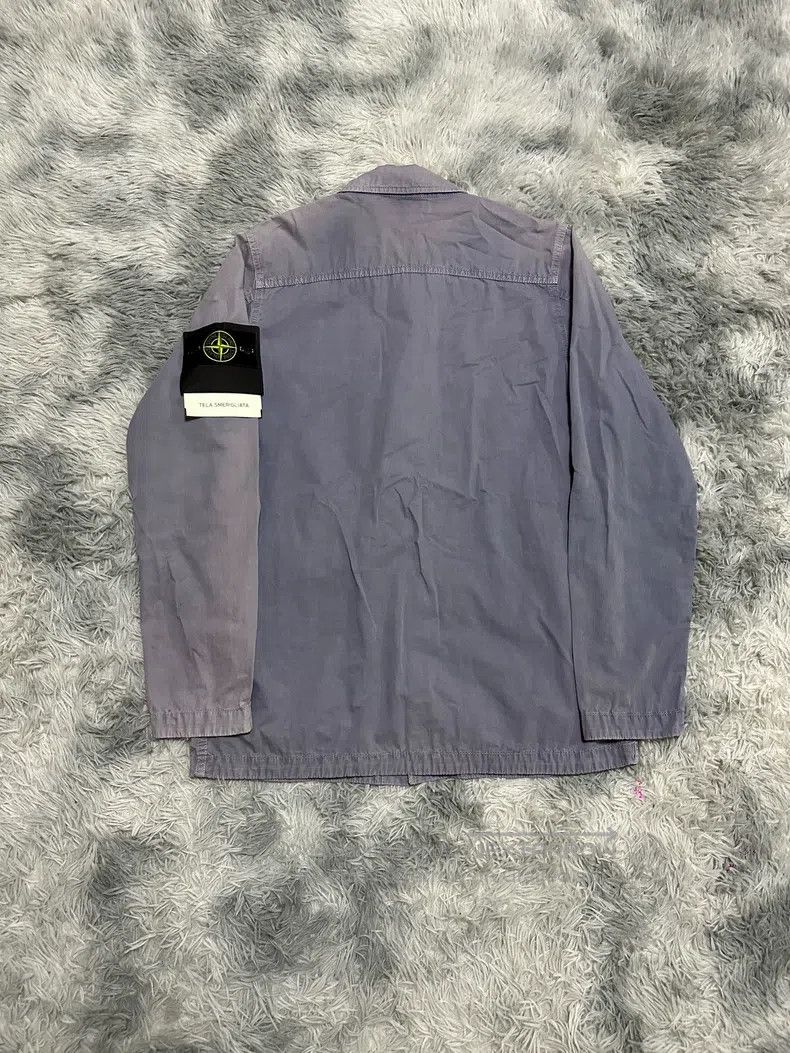 Stone Island Stone Island Trench Coat, Jacket, Haze Blue and Washed Gra Size US L / EU 52-54 / 3 - 2 Thumbnail