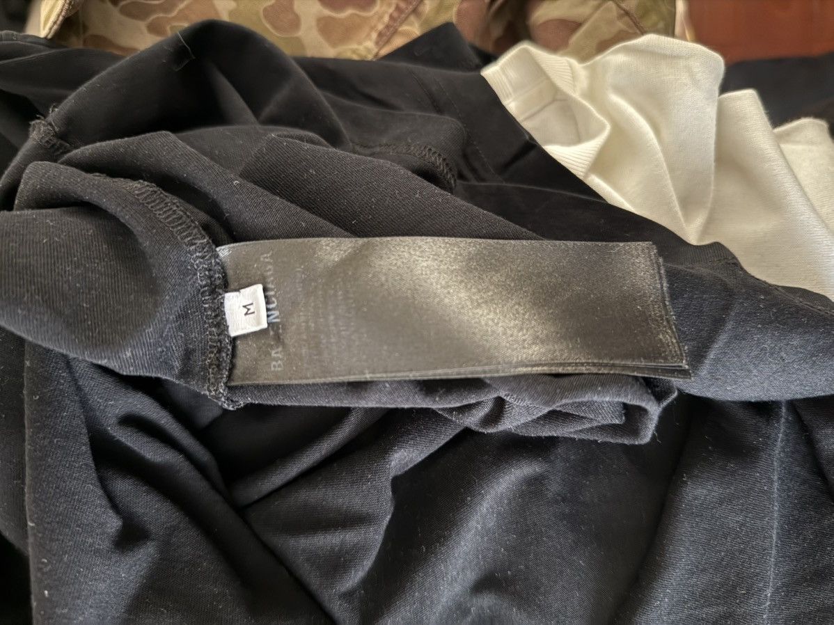 Balenciaga Balenciaga Black Staff Logo T-Shirt Size US M / EU 48-50 / 2 - 4 Thumbnail