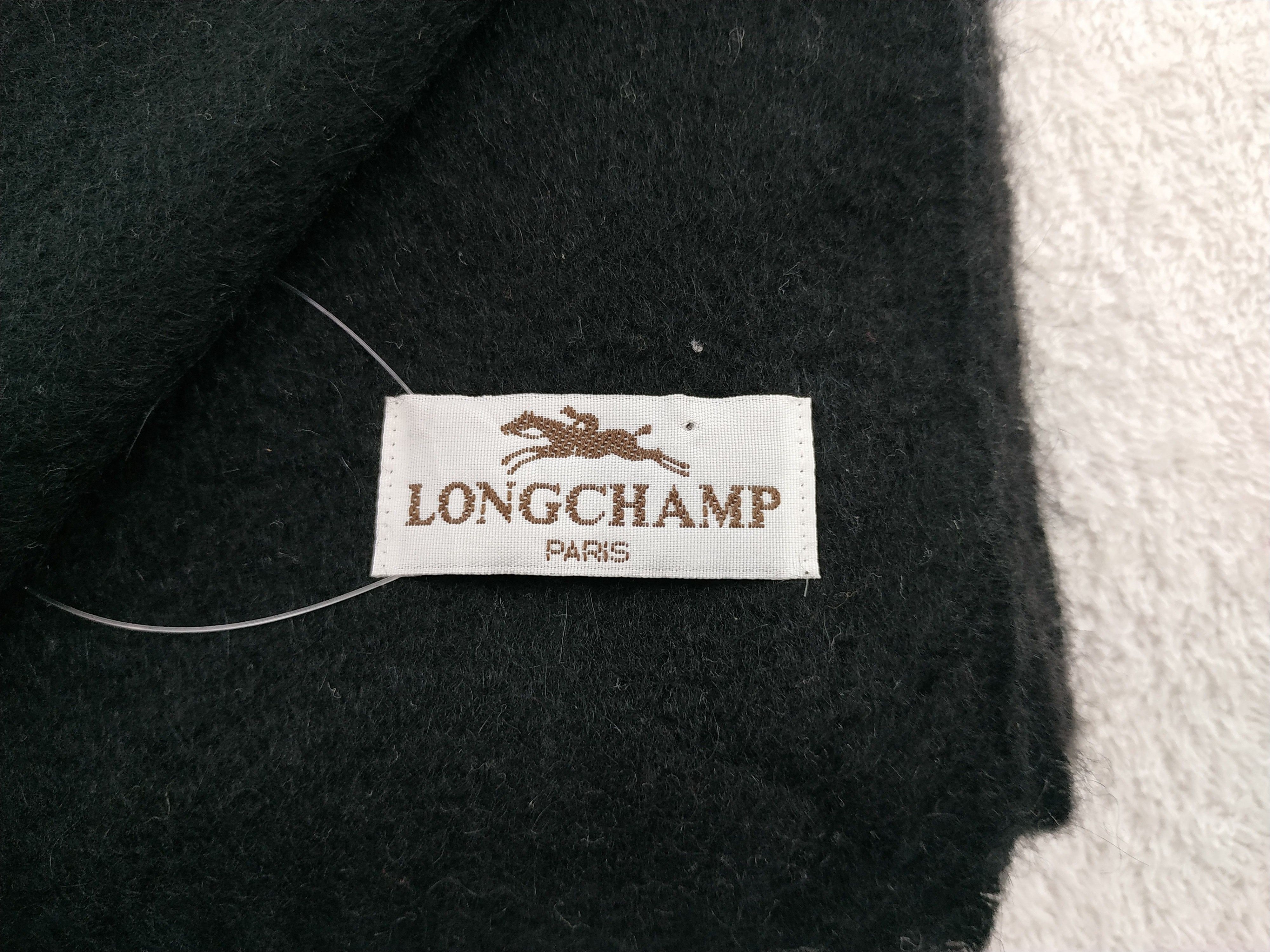 Longchamp Vintage Longchamp Scarf/Muffler/Neckwear MF311 Size ONE SIZE - 6 Thumbnail