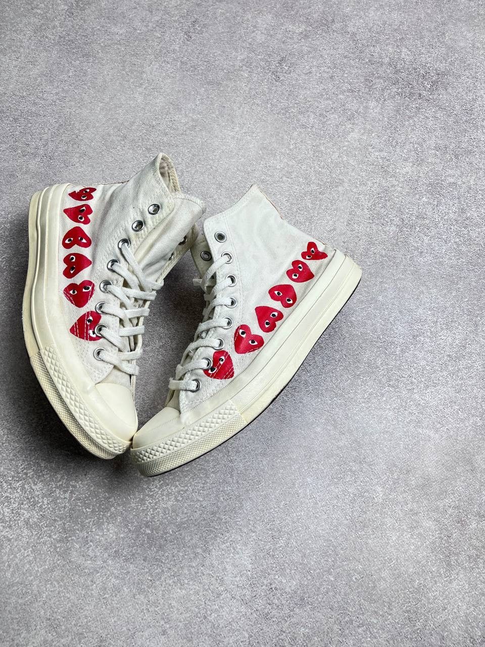 Comme des Garcons Vintage CDG Converse Comme Des Garcons Chuck Taylor Sneakers Size US 7 / EU 40 - 2 Thumbnail