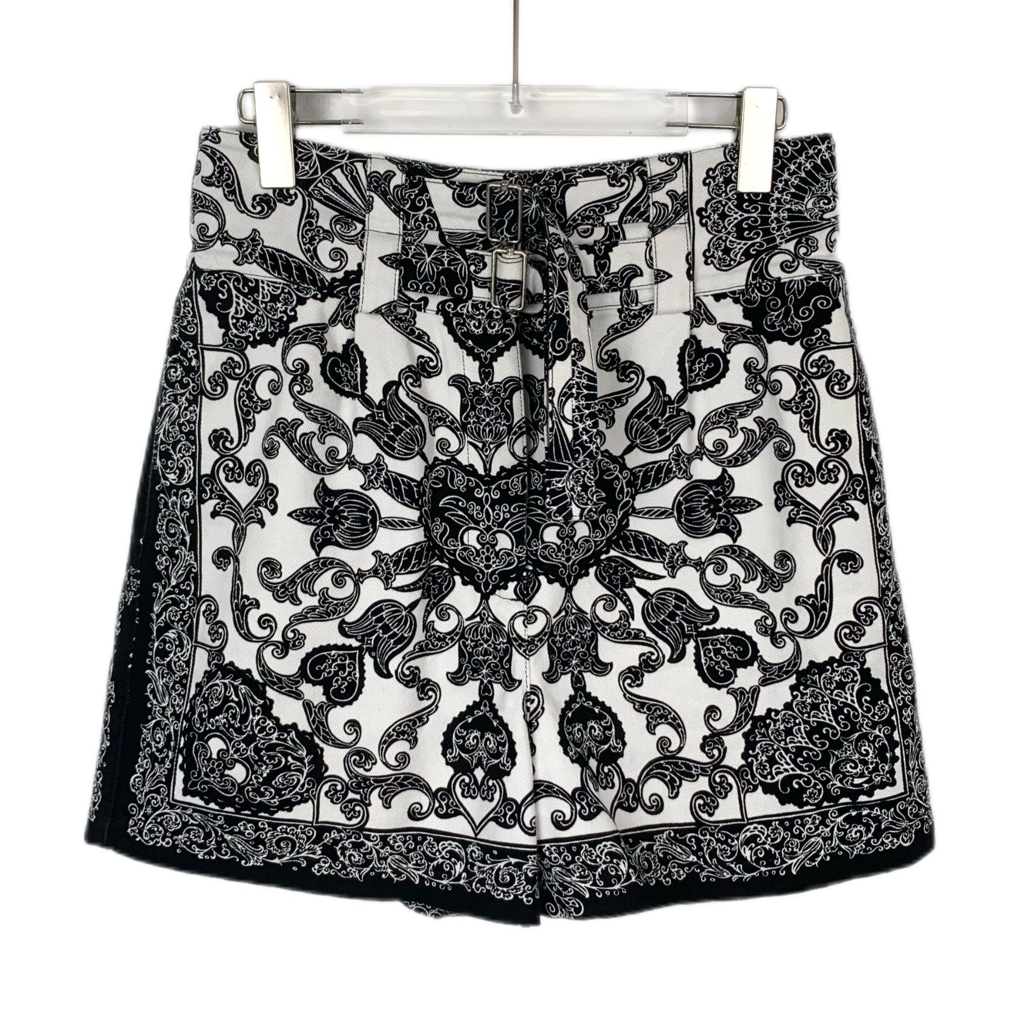 Dior Dior Black & White Patterned Cotton Casual Shorts (Size 44) Size 30" / US 8 / IT 44 - 1 Thumbnail
