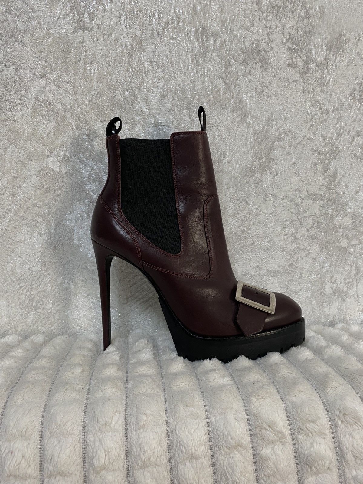 Alexander McQueen Alexander McQueen leather heels boots Size US 8 / IT 38 - 1 Thumbnail