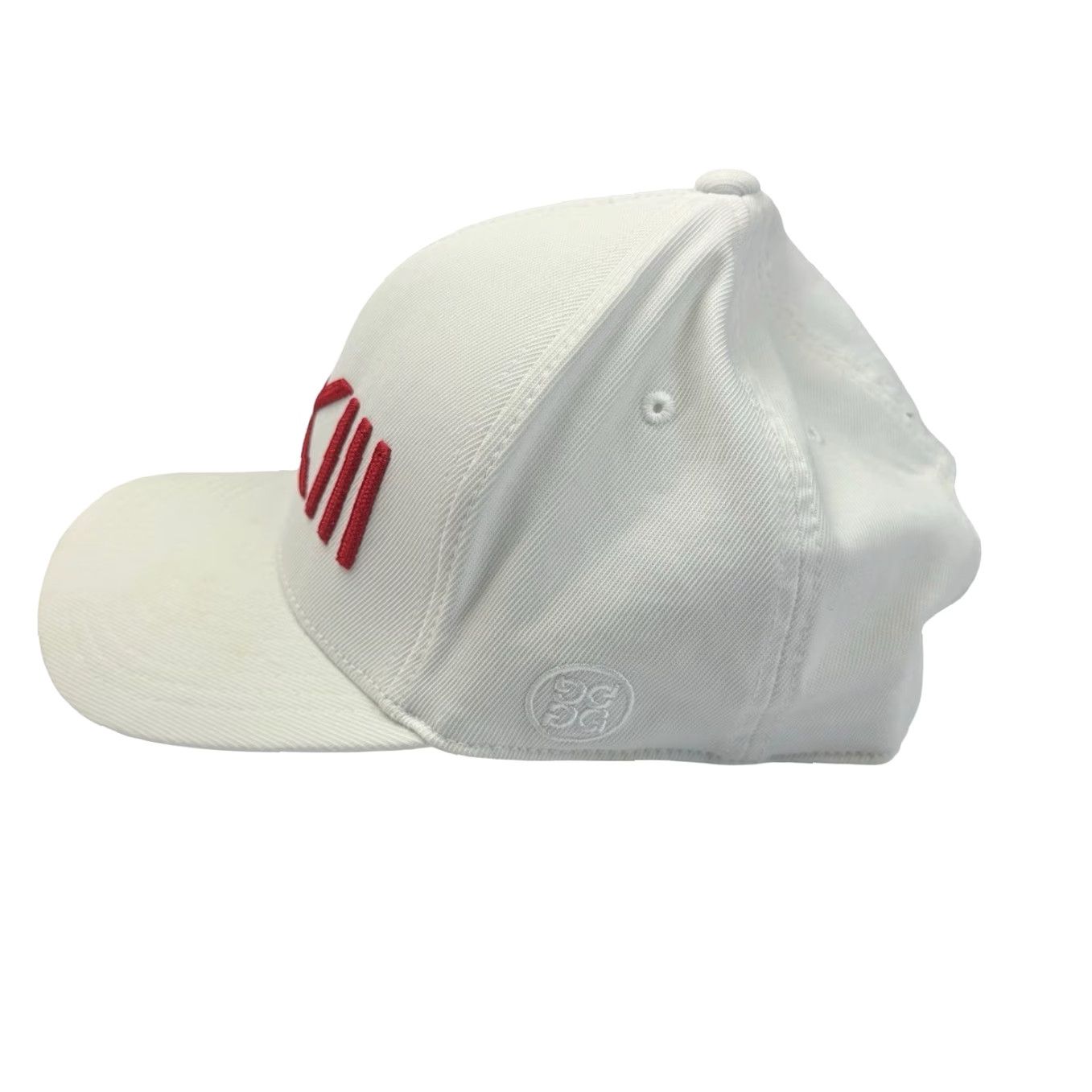 G/FORE Grove XXIII G/Fore Hat Michael Jordan Golf Snapback Cap Hat - White/Red Size ONE SIZE - 4 Thumbnail