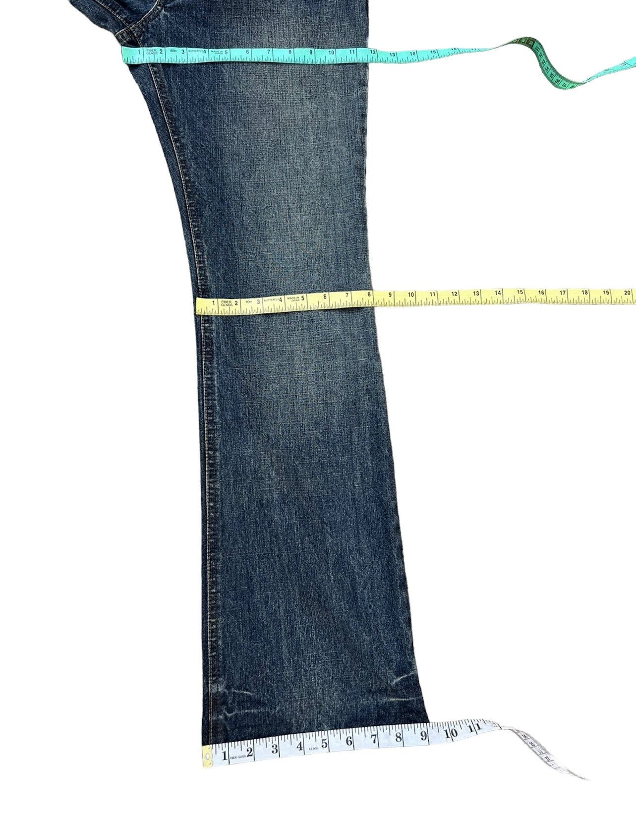 Vintage Vintage Custom Culture Japan Fade Denim Flare Jeans Size US 30 / EU 46 - 4 Thumbnail
