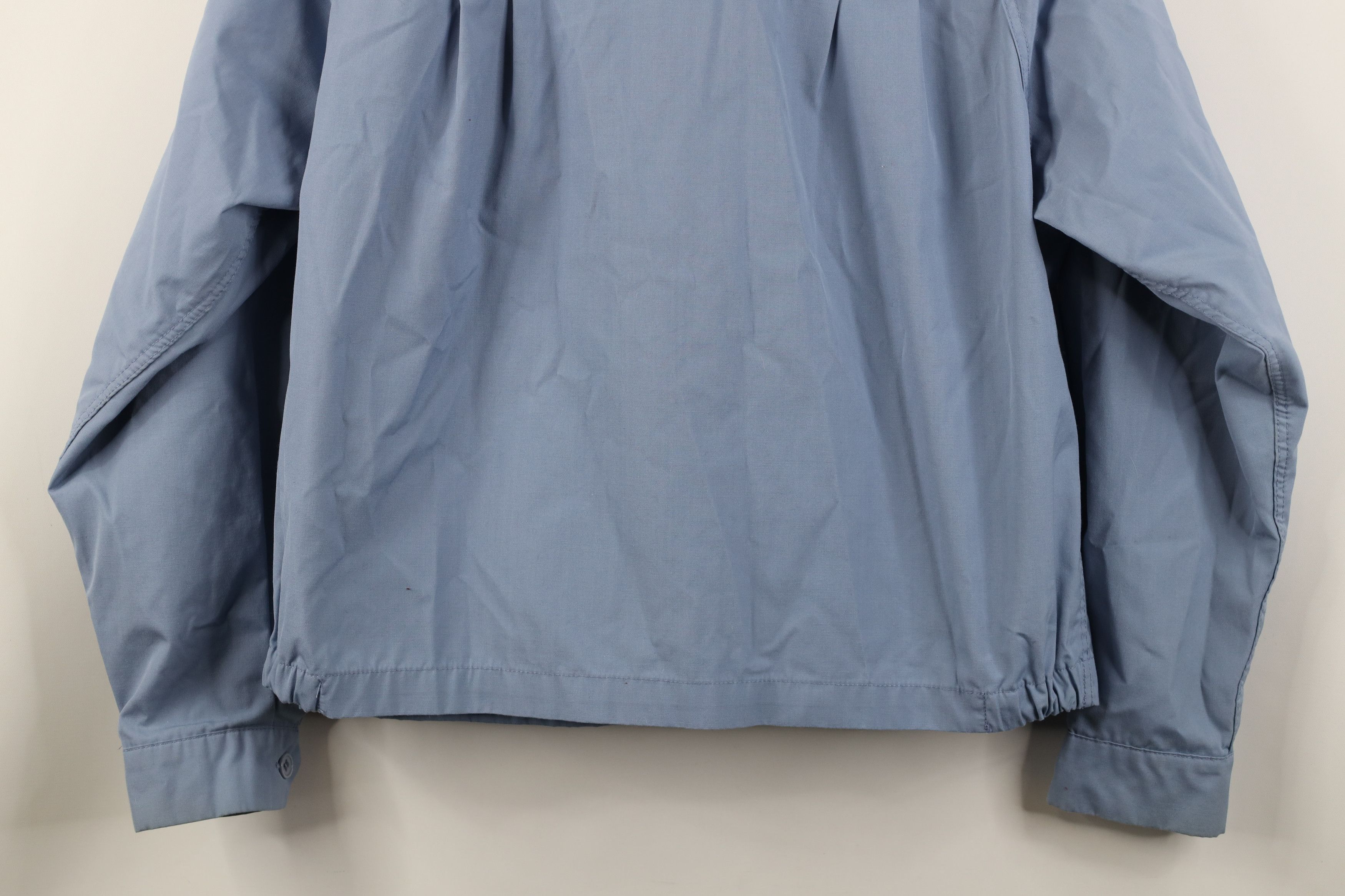 Vintage Vintage 70s Streetwear Racer Bomber Jacket Light Blue USA Size XXL / US 16-18 / IT 52-54 - 16 Thumbnail