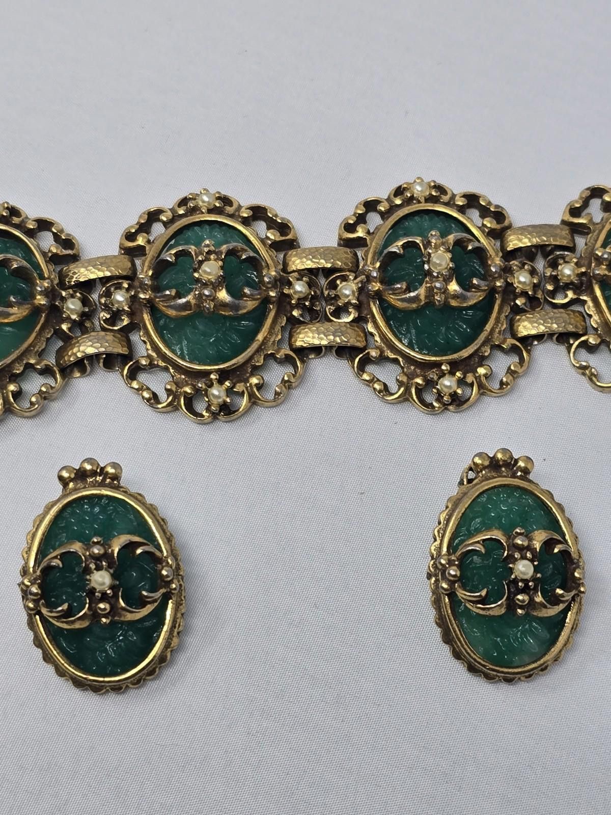 Other Vintage Judy Lee Victorian Revival Bracelet & Earrings Set Size ONE SIZE - 4 Thumbnail