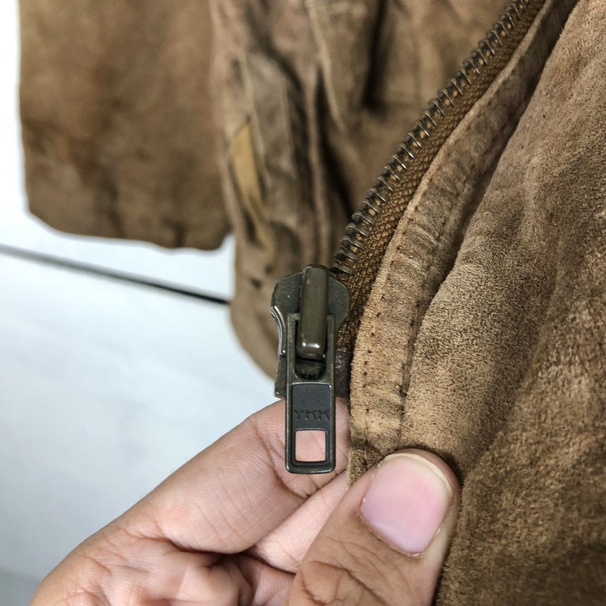 Japanese Brand 📌Vintage Chore Worker Leather Jacket Machope Issey Miyake Size US M / EU 48-50 / 2 - 18 Thumbnail