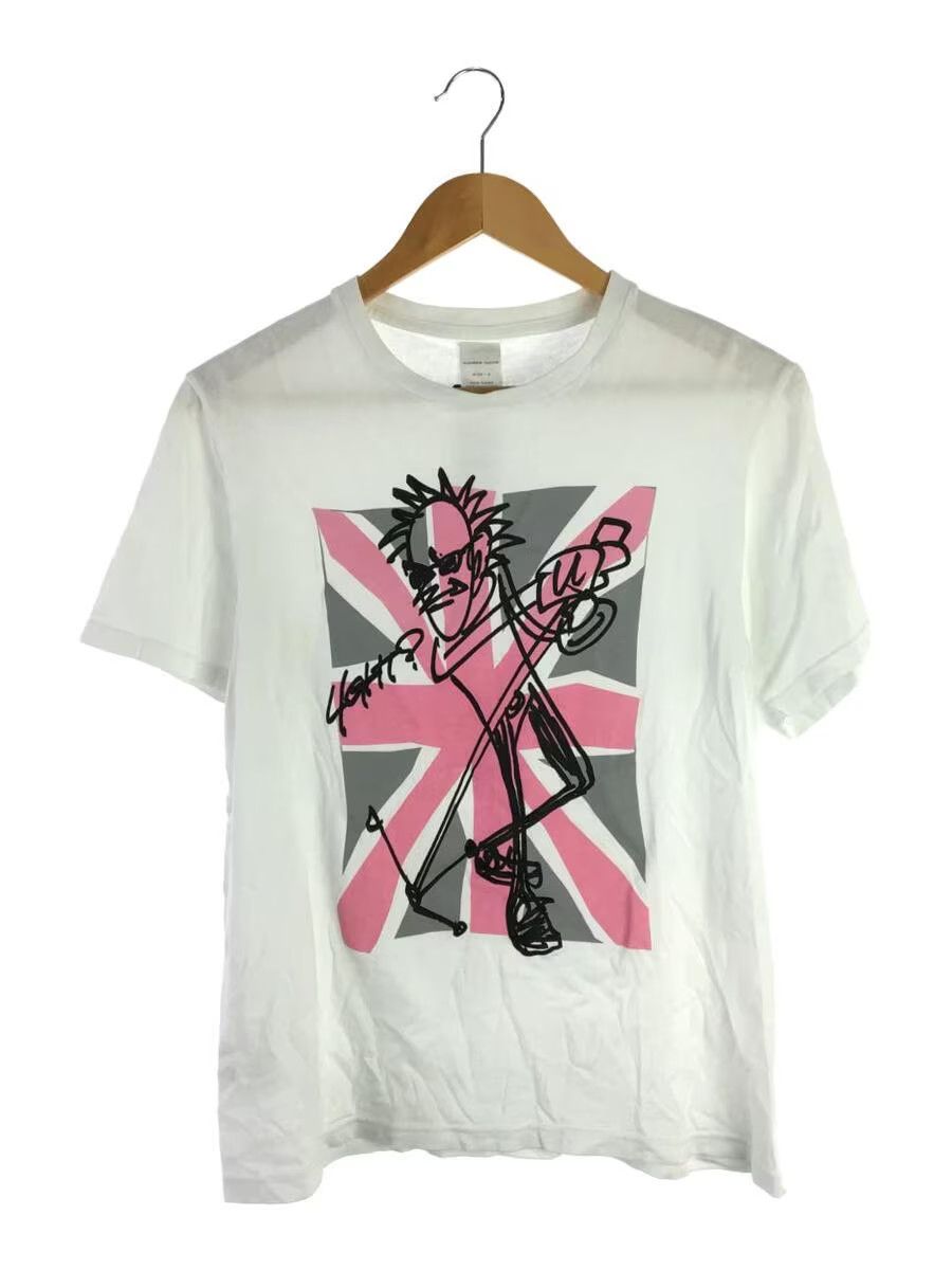 image of Number N Ine Ss01 Johnny Rotten Tee in White, Men's (Size Large)