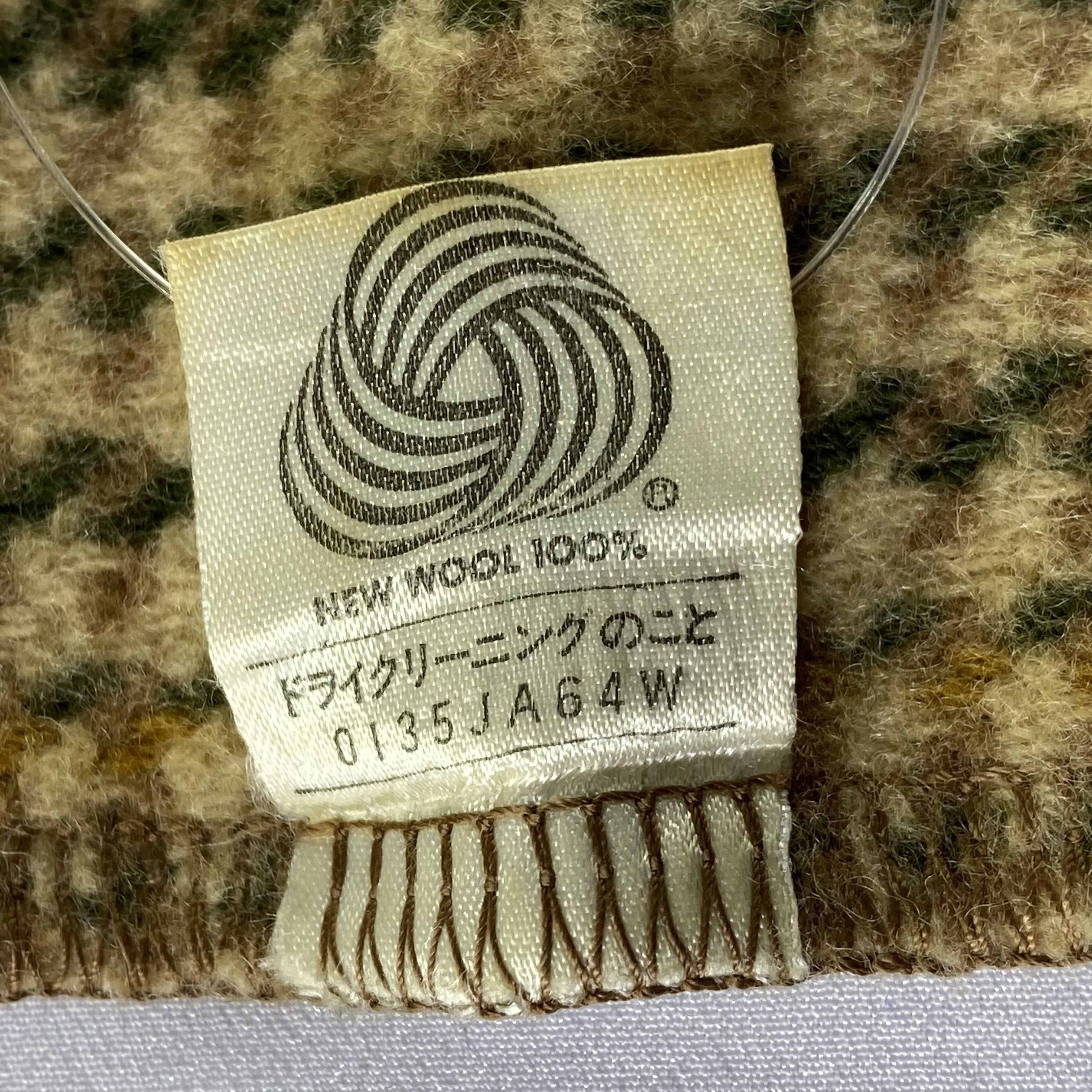 Aquascutum × Vintage Aquascutum Scarf Neck Wrap Big Size Muffler Size ONE SIZE - 6 Thumbnail