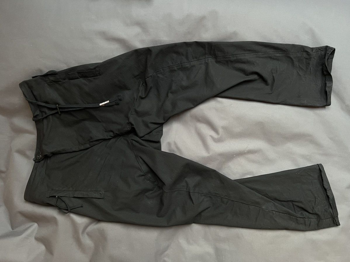 Boris Bidjan Saberi Boris Bidjan Saberi Rare 1/1 Handmade Pants Drop Crotch Size US 38 / EU 54 - 4 Thumbnail