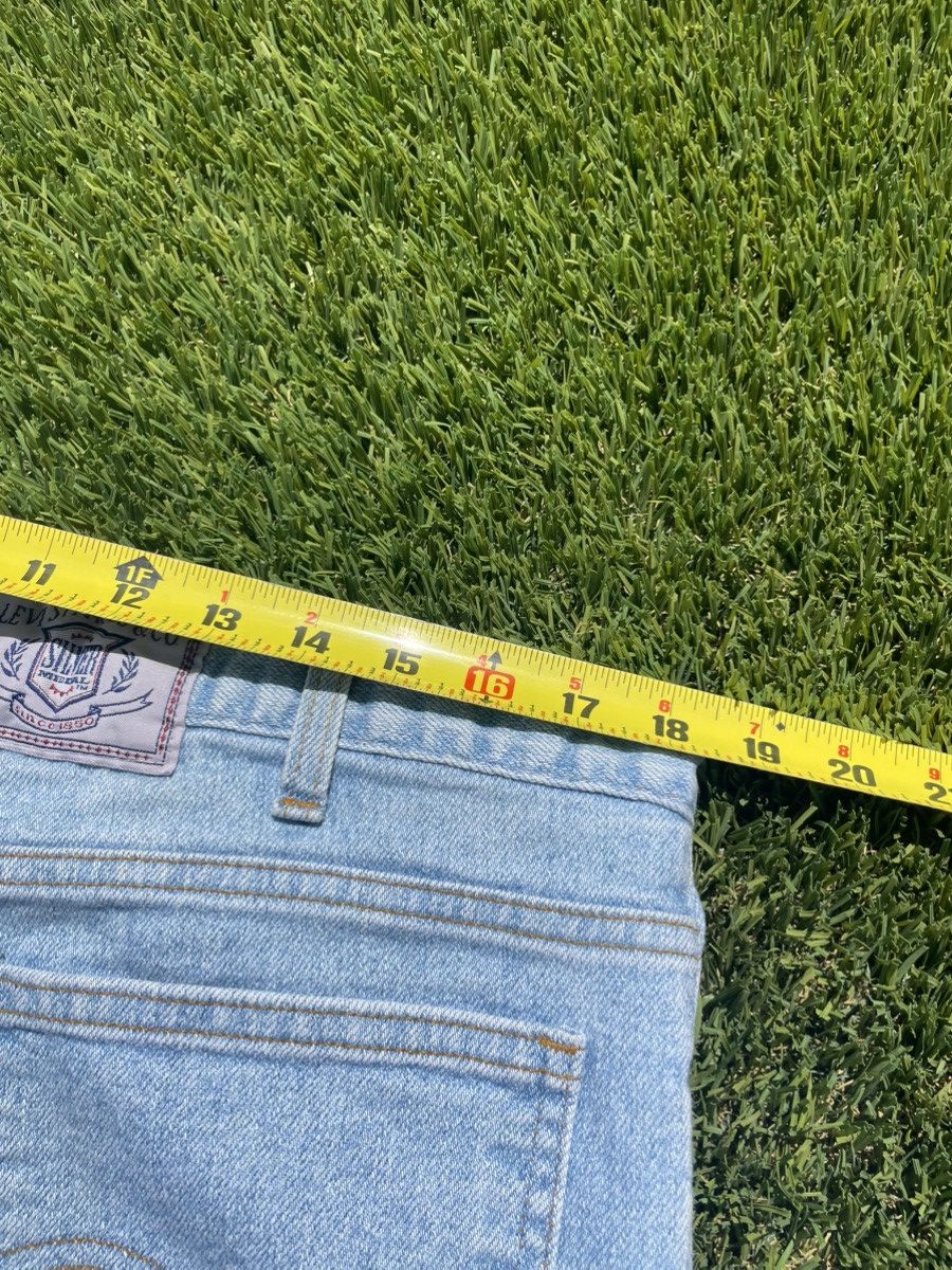 Levi's Vintage Clothing Vintage 80s Levi’s silver metal jeans Size US 37 - 11 Thumbnail