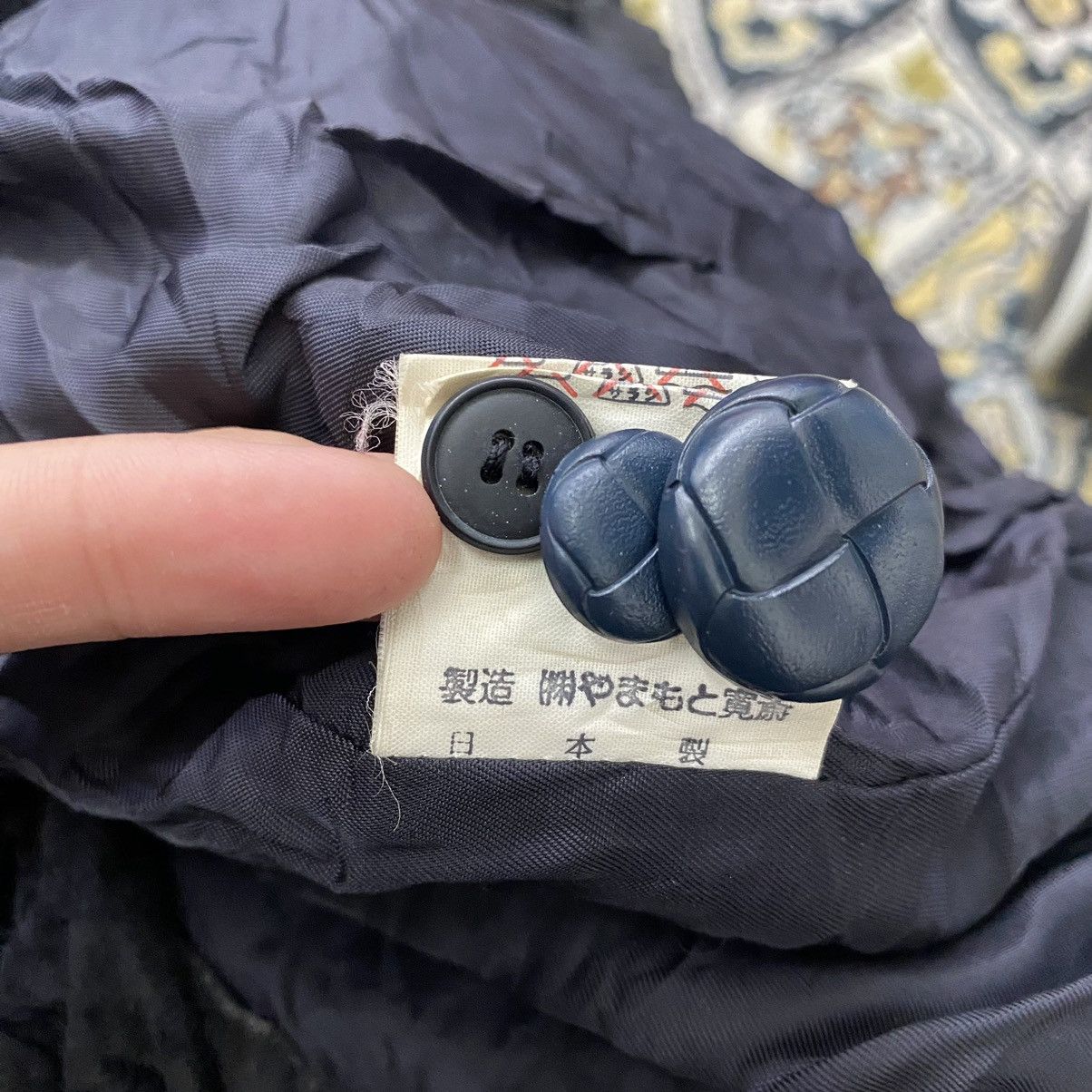 Japanese Brand × Kansai Yamamoto KANSAI By KANSAI YAMAMOTO Japanese Brand Velvet Black Coat Size US M / EU 48-50 / 2 - 6 Thumbnail