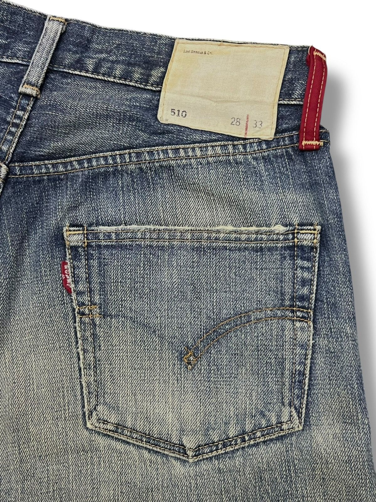 Levi's Vintage 00s Levi’s 510 Japan - Faded Mud Wash Jeans | W29 Size US 29 - 9 Thumbnail