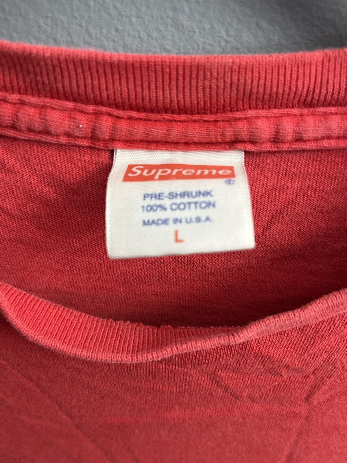 Independent Truck Co. × Supreme SS12 Supreme X Independent Trucks Pocket Tee Size US M / EU 48-50 / 2 - 3 Thumbnail