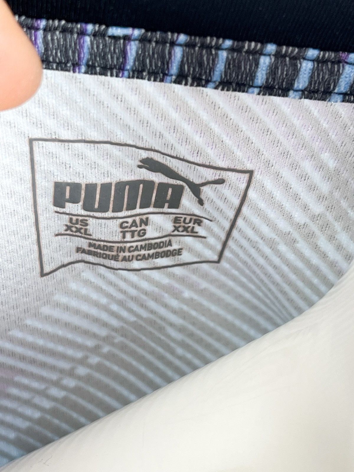 Puma PUMA MANCHESTER CITY FC 2019/20 TRAINING JERSEY SHIRT Size US XXL / EU 58 / 5 - 5 Thumbnail