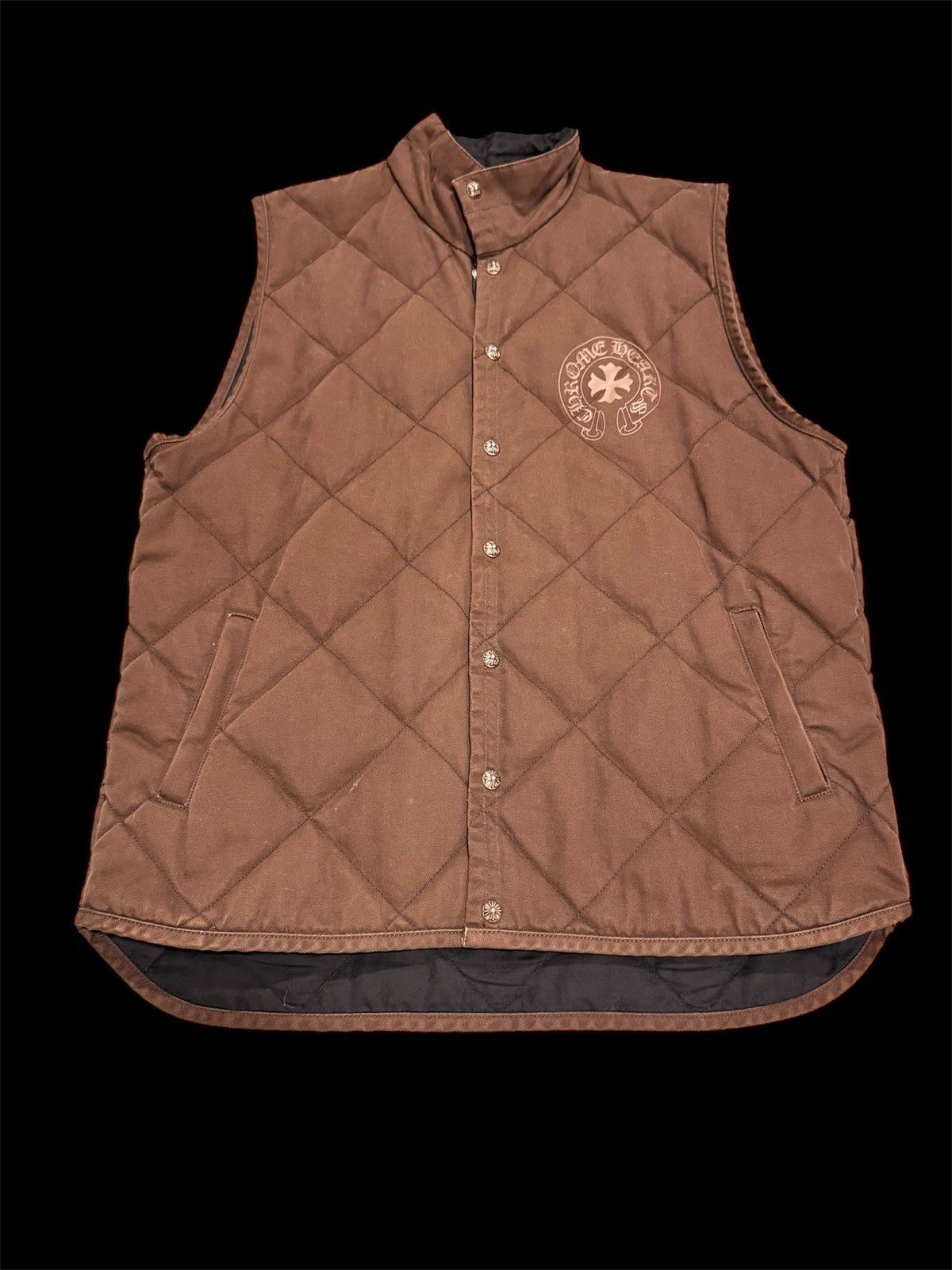 Chrome Hearts Chrome Hearts Brown Teenage Kicks Vest Size US L / EU 52-54 / 3 - 1 Thumbnail