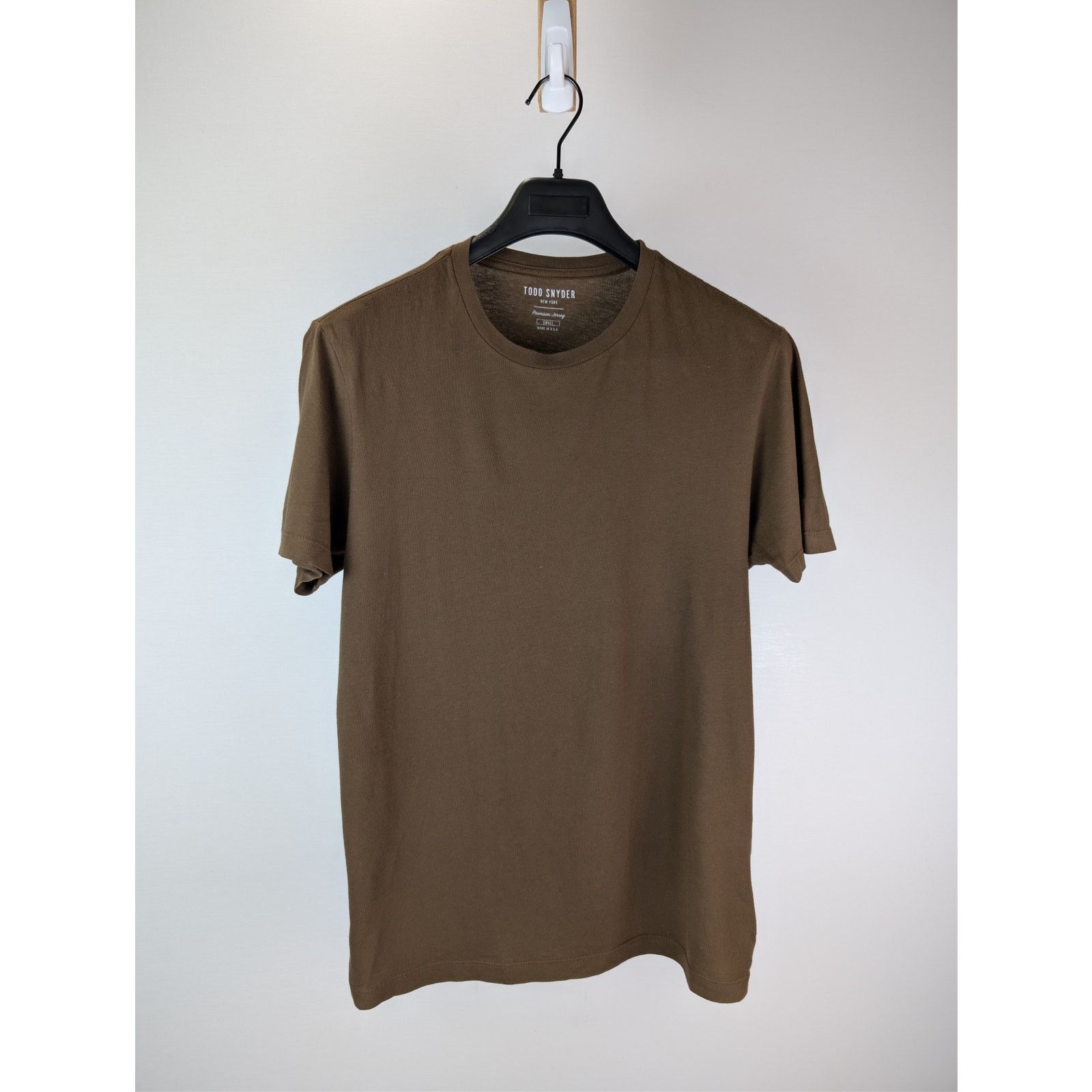 Todd Snyder o1rshd1 CC20 Crewneck T-Shirt in Brown Size US S / EU 44-46 / 1 - 2 Thumbnail