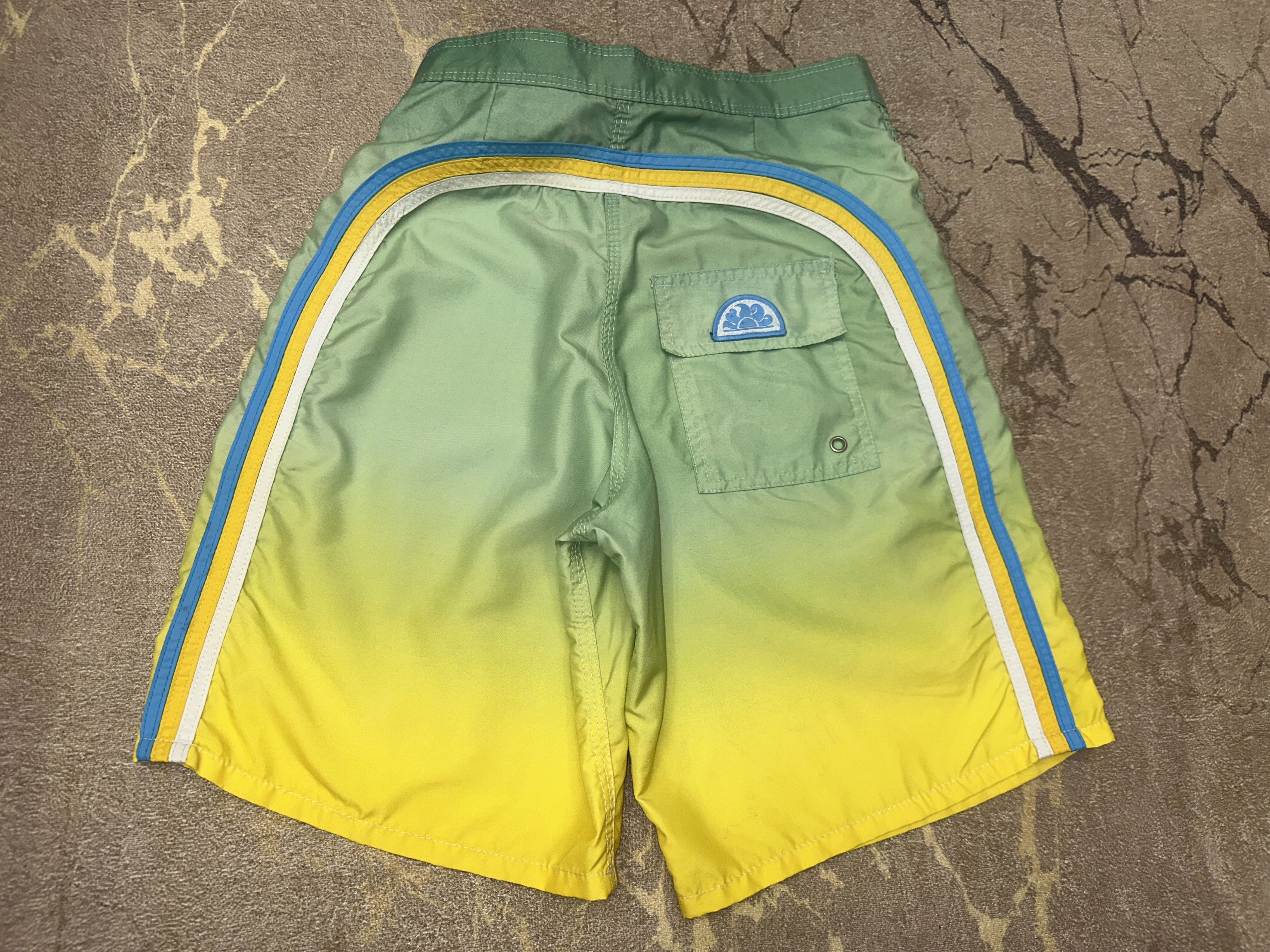 Sundek Sundek 28 Surf Long Bath Suit Board Shorts Trunks Size 28 S Size US 28 / EU 44 - 6 Thumbnail