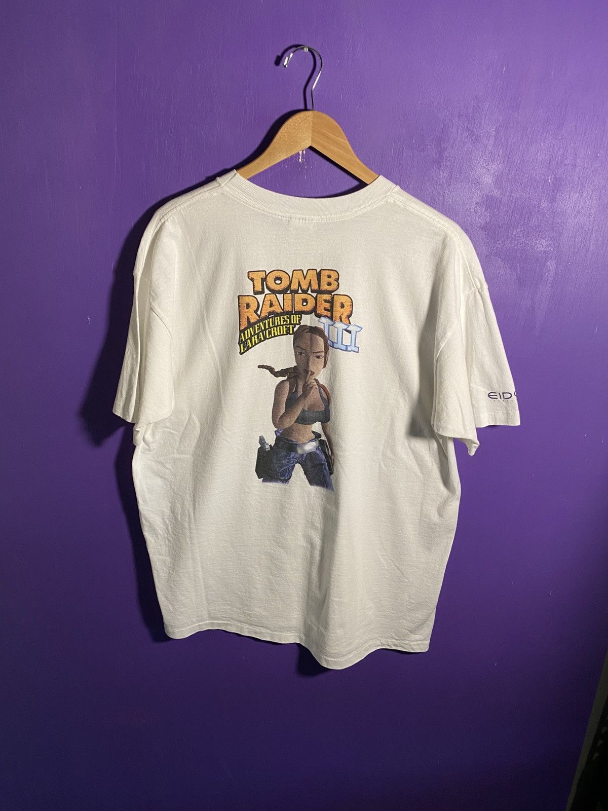 Other Vintage 90s Tomb Raider 3 video game t-shirt Size US XL / EU 56 / 4 - 2 Thumbnail
